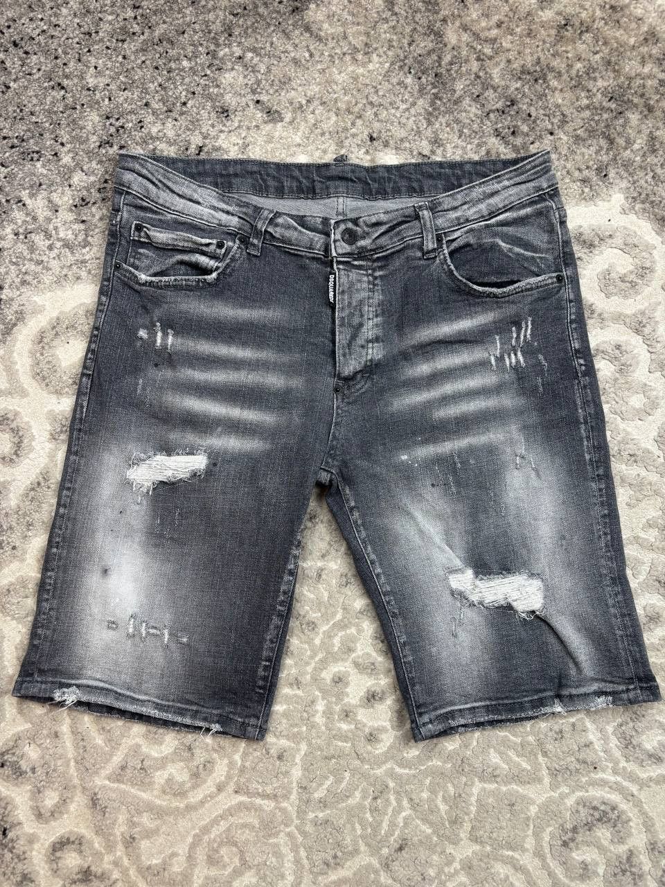 Dsquared2 DSQUARED2 Grey Denim Shorts - Size 52 (Good Condition) Size US 36 / EU 52 - 9 Thumbnail