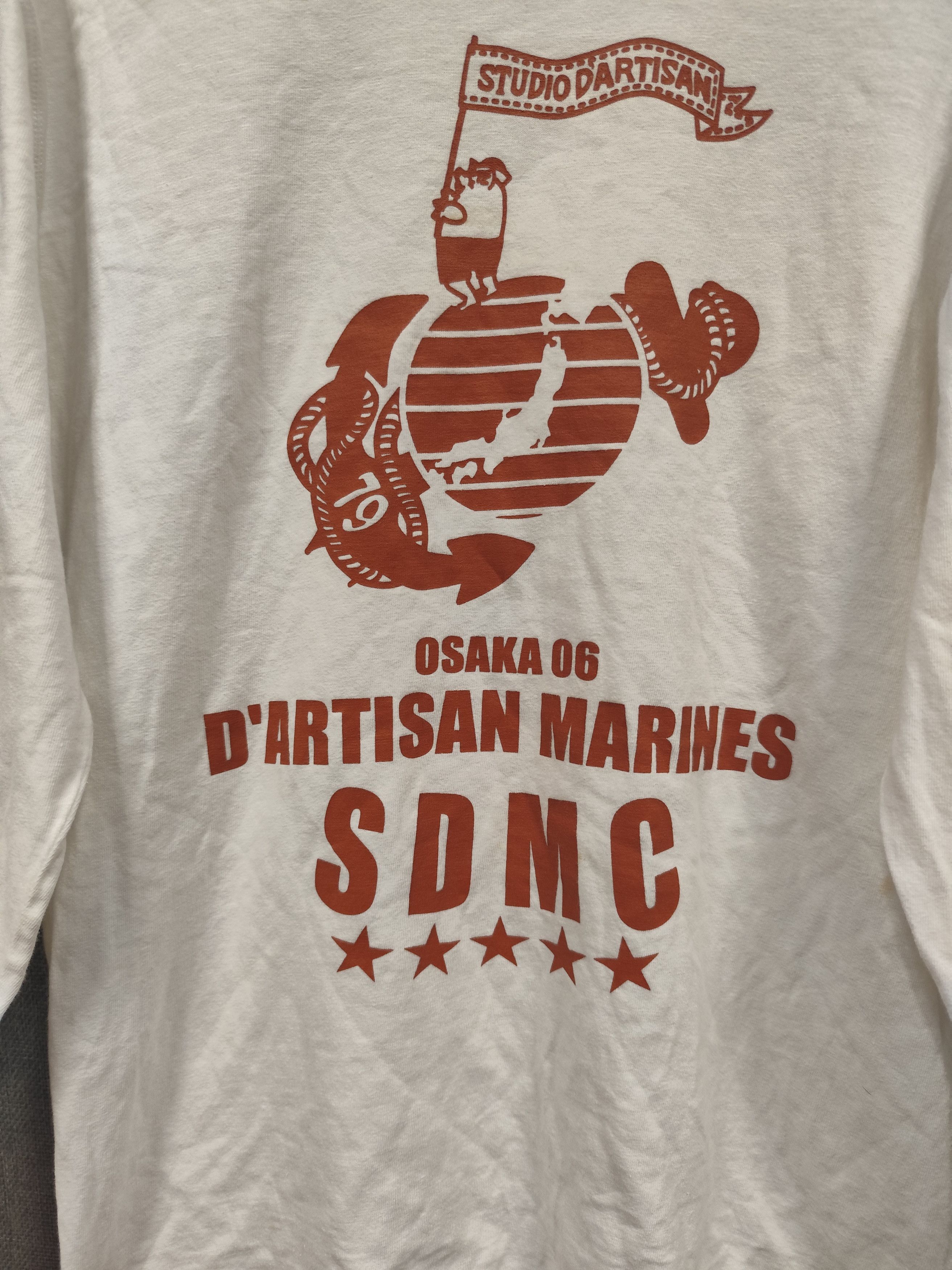 Japanese Brand × Studio D'Artisan t shirt long sleeve studio d'artisan marines Size US M / EU 48-50 / 2 - 4 Thumbnail
