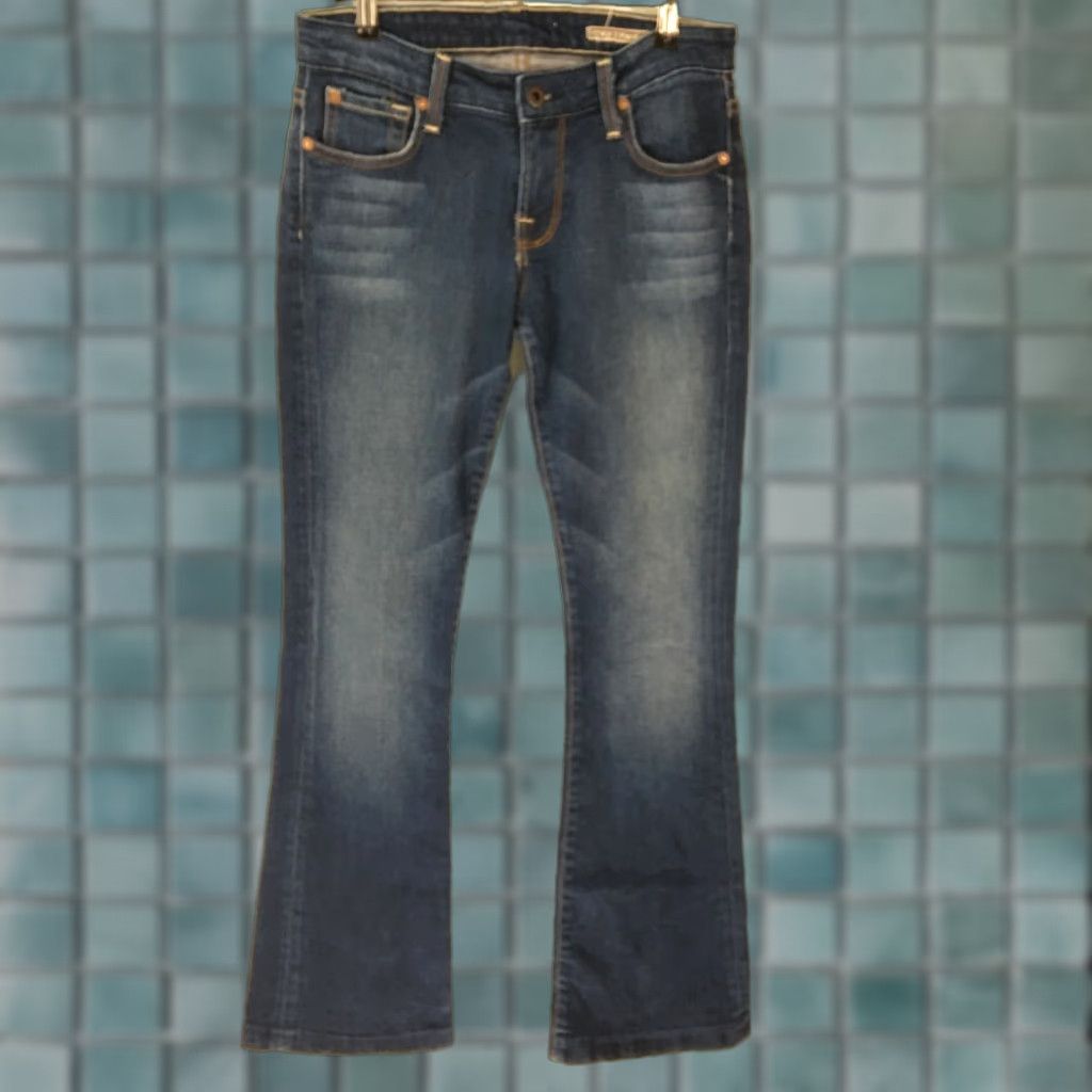 Vintage Chip And Pepper Jeans Women 24 Blue Bootcut Casual Flat Front Denim Cowboy Womens Size 42" / US 20 - 1 Thumbnail