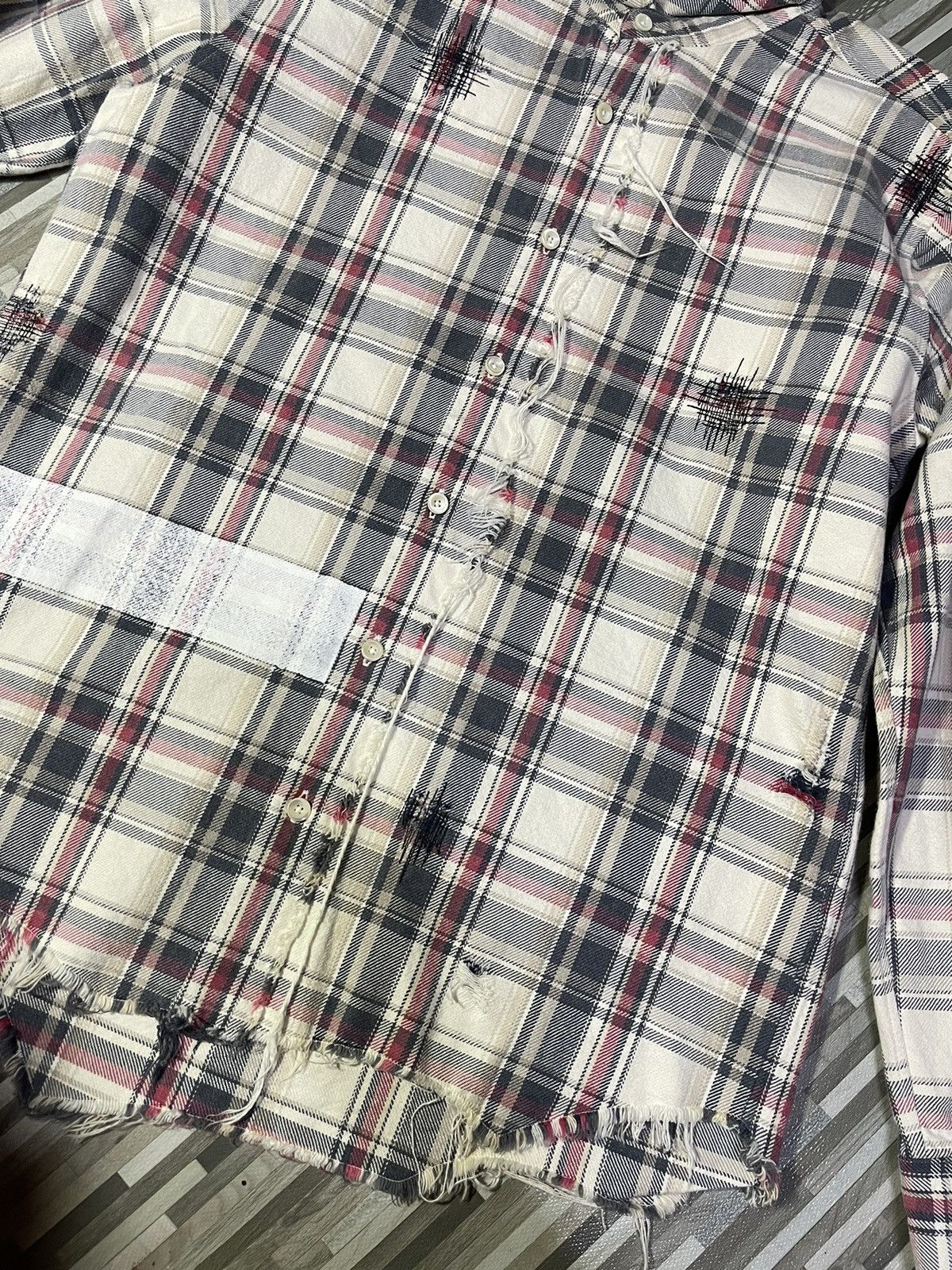Super Rare Kuro Denim Flannel Shirt