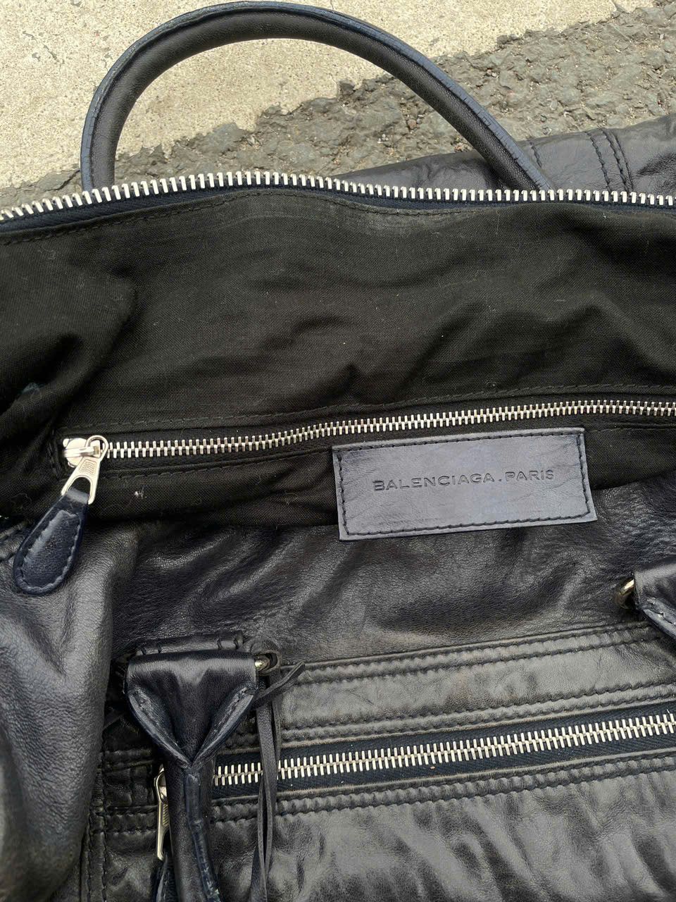 Balenciaga Balenciaga Bacon Duffer Leather Bag Size ONE SIZE - 10 Thumbnail