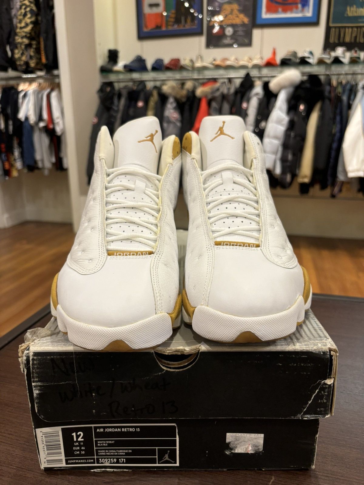 Jordan Brand Jordan 13 Retro Wheat (2004) Size US 12 / EU 45 - 3 Thumbnail