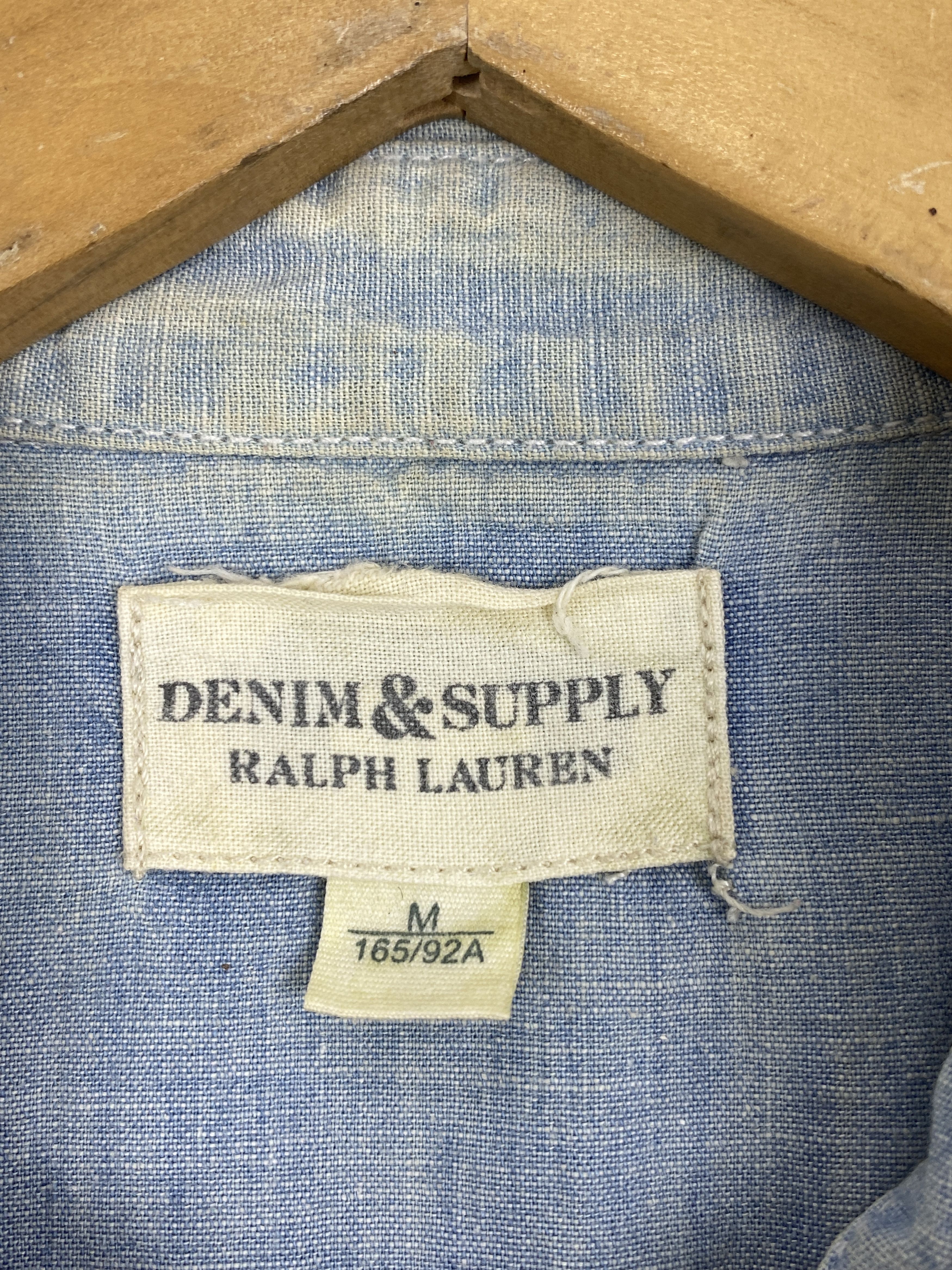 Denim & Supply Ralph Lauren Denim & Supply Ralph Lauren Vest down Feathers Denim JA0153 Size US M / EU 48-50 / 2 - 7 Thumbnail