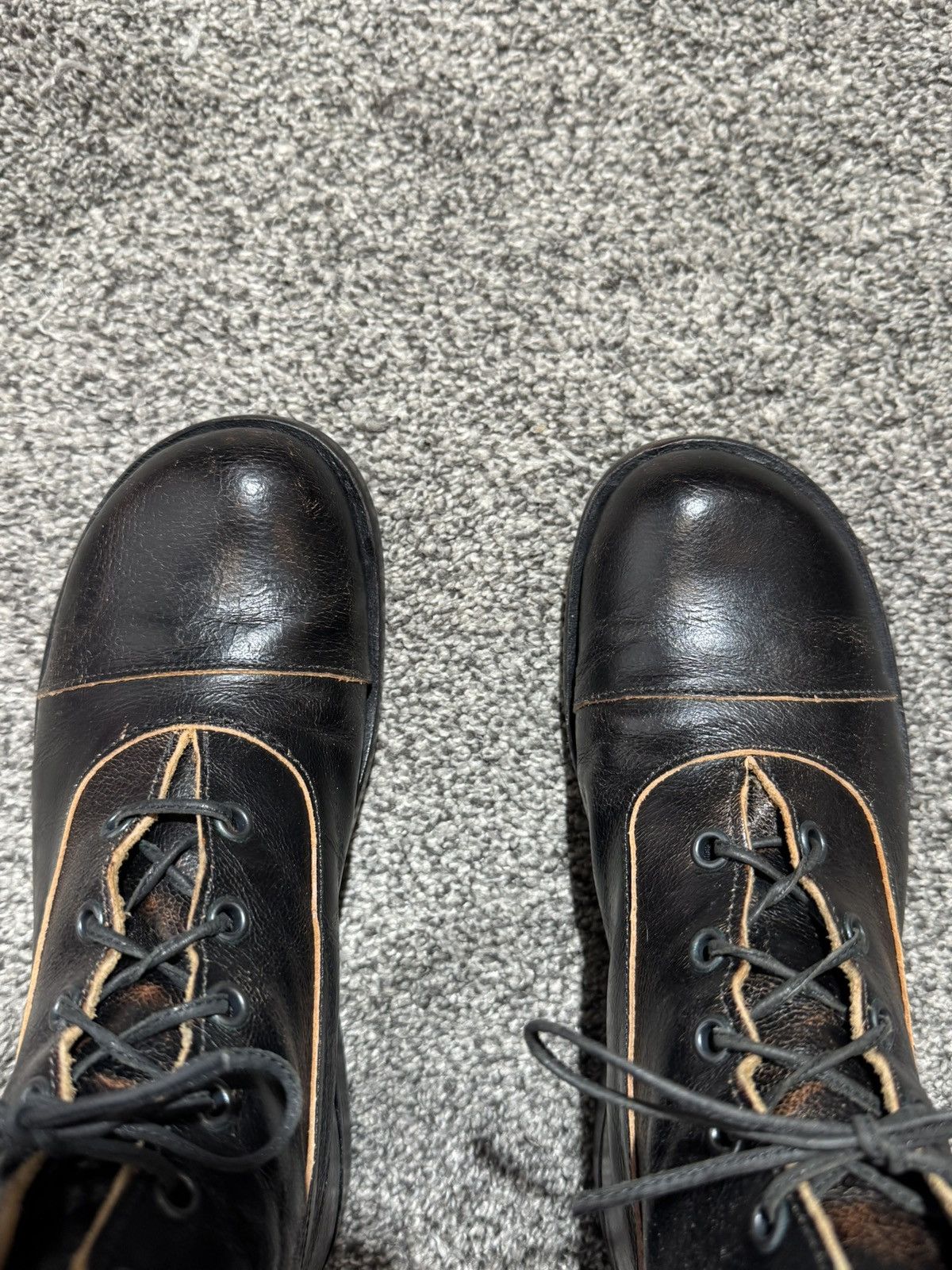 CYDWOQ Women’s CYDWOQ Artisan Handmade Leather Boots Size 6 (36 EU) Size US 6 / IT 36 - 8 Thumbnail