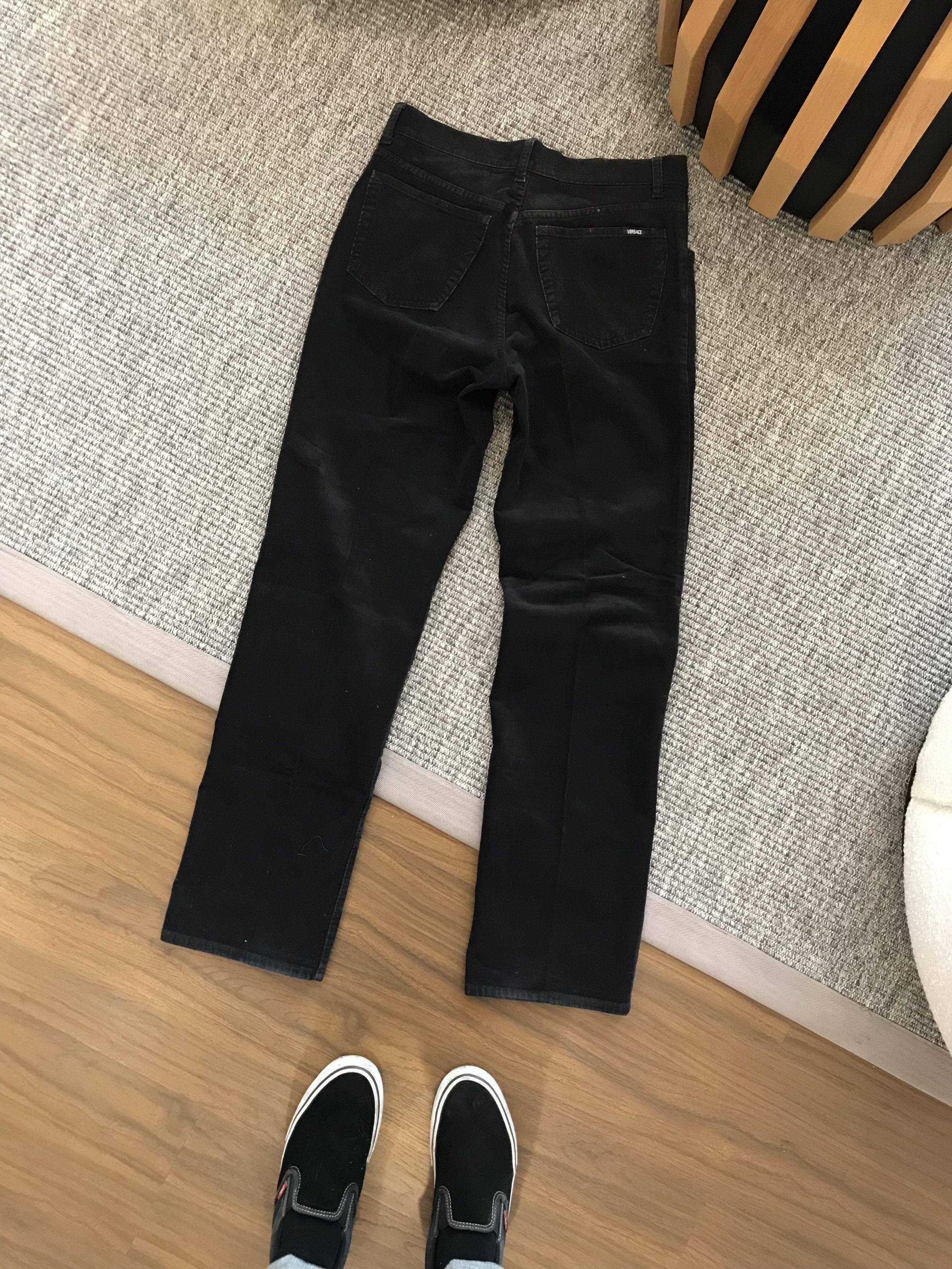 Versace × Versace Jeans Couture Vintage Versace Corduroy Pants Size US 34 / EU 50 - 2 Thumbnail