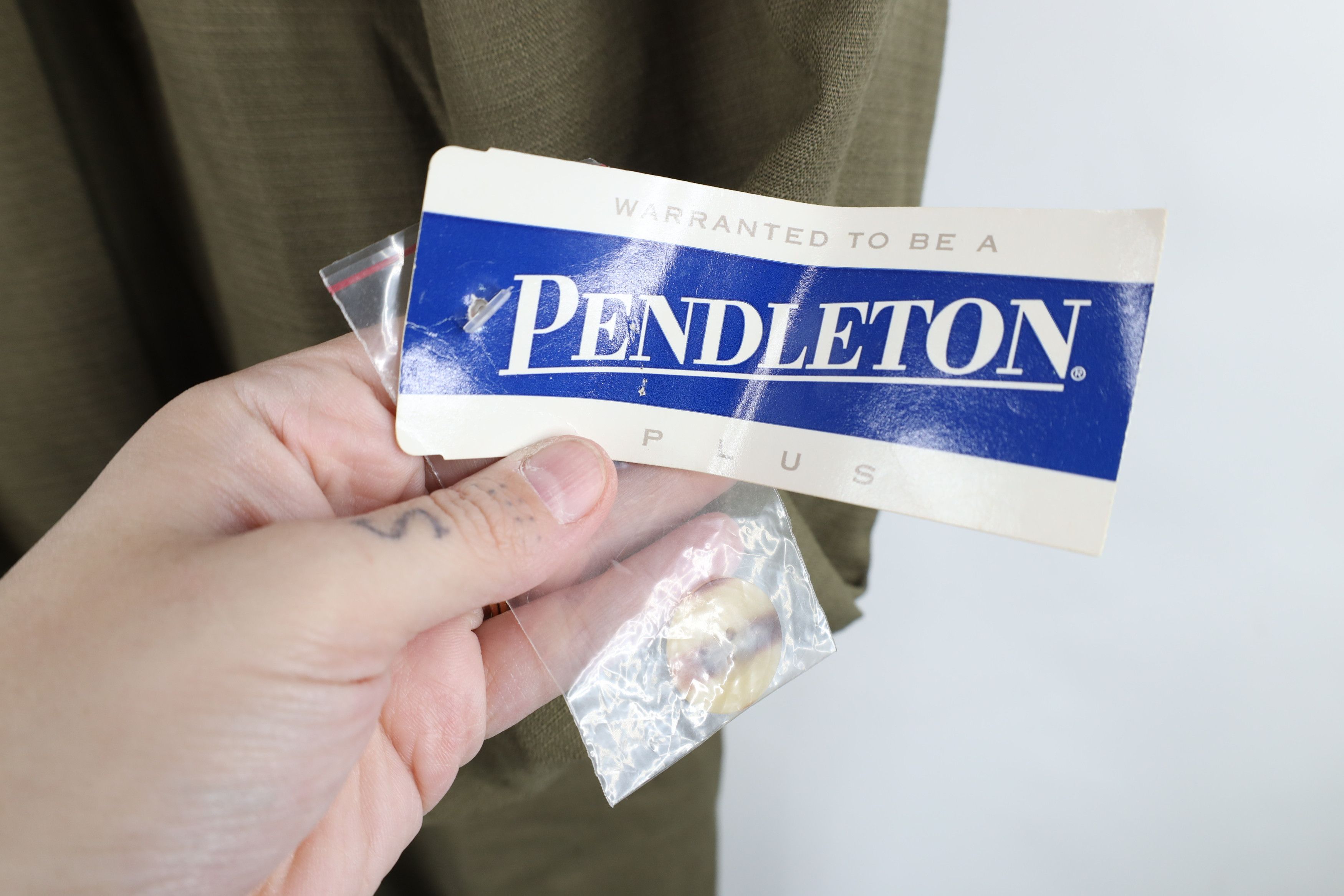 Pendleton Deadstock Vintage 90s Pendleton Rayon Linen Blazer Jacket Size 3XL / US 20-22 - 6 Thumbnail