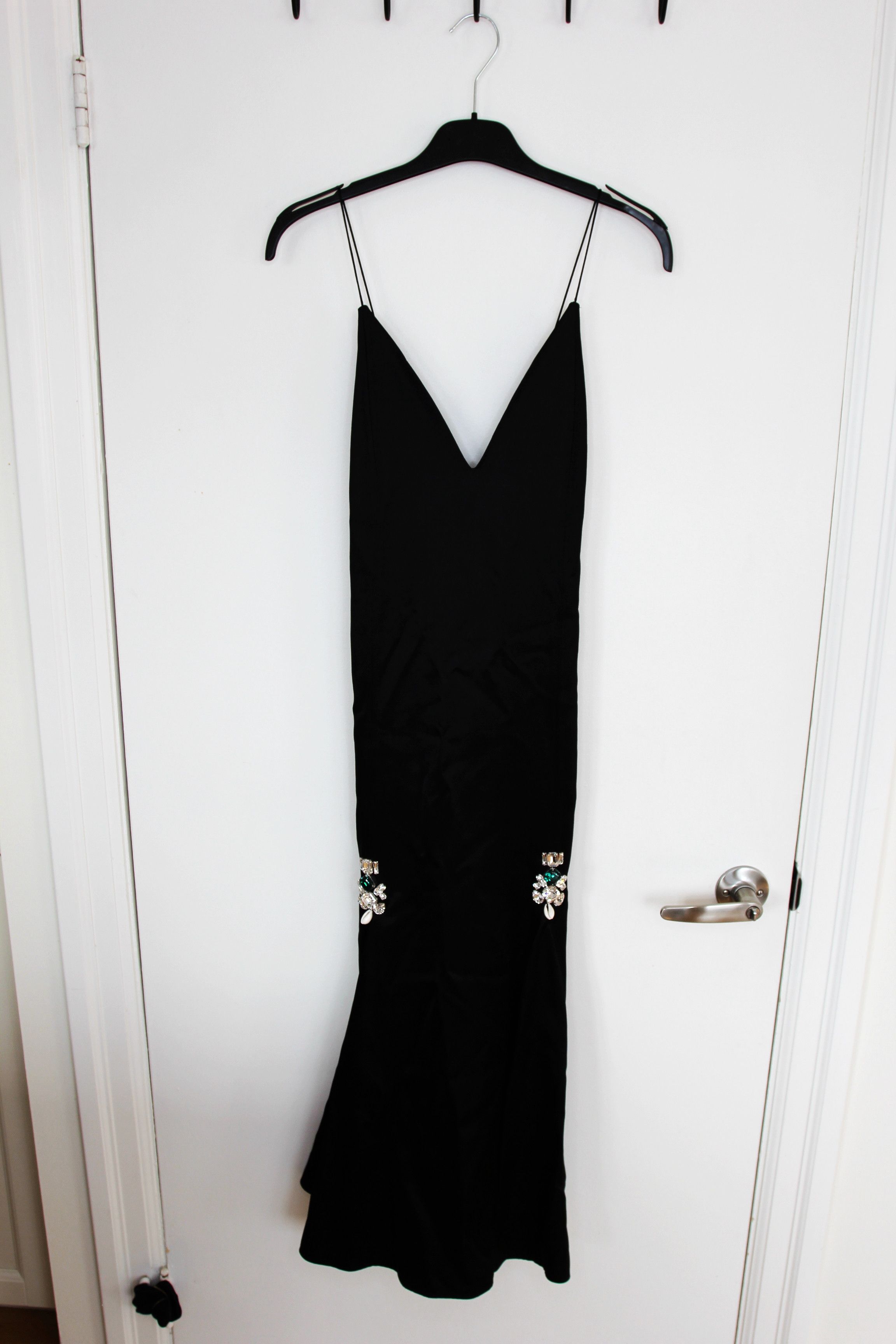Wales Bonner BNWT AW23 WALES BONNER JOSEPHINE HEAVY SATIN DRESS 40 Size S / US 4 / IT 40 - 2 Thumbnail