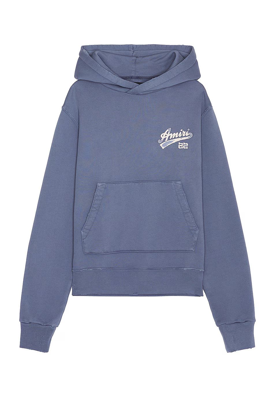 Amiri o1gr1nt1024 Amiri 22 Hoodie in Bluefin Size US L / EU 52-54 / 3 - 1 Thumbnail