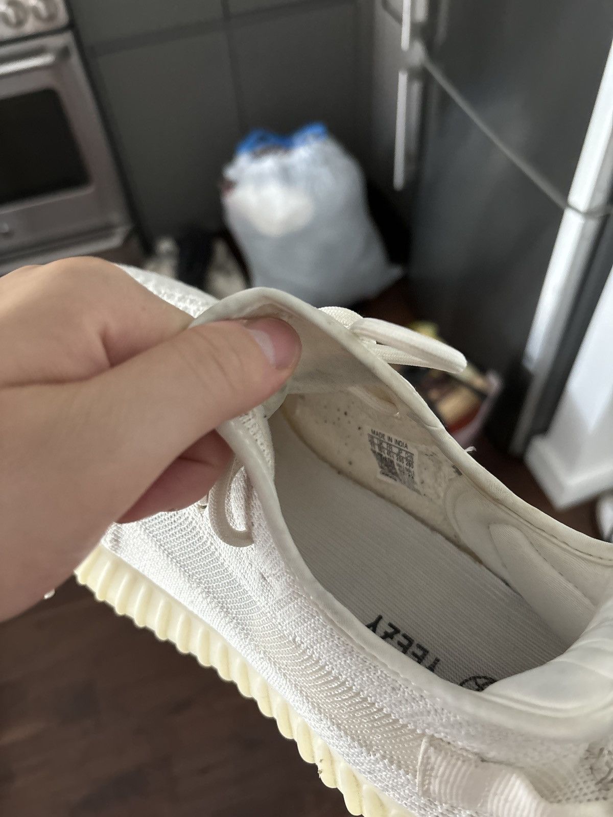 Adidas adidas Yeezy Boost 350 V2 Bone Size US 11 / EU 44 - 6 Thumbnail