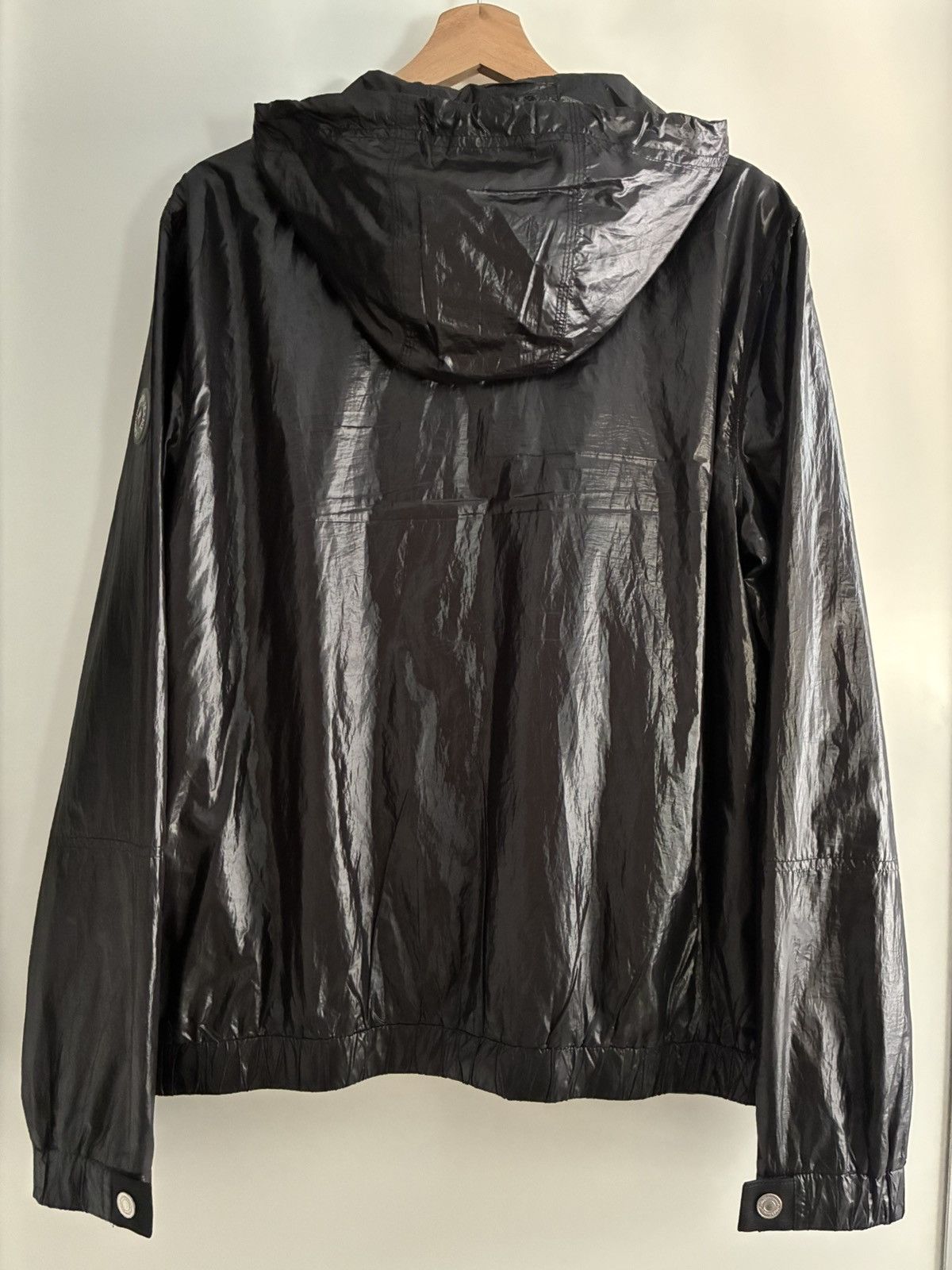 Calvin Klein Calvin Klein Black Windbreaker Jacket Size US L / EU 52-54 / 3 - 3 Thumbnail