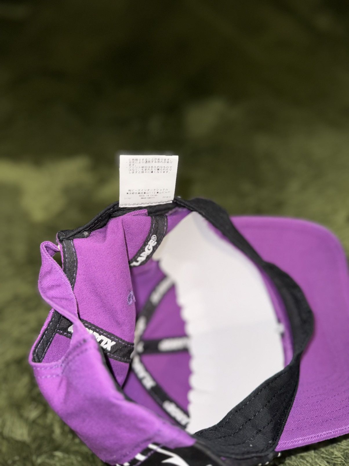 Xlarge X-LARGE Osaka Original Logo Print Cap Purple Size ONE SIZE - 8 Thumbnail