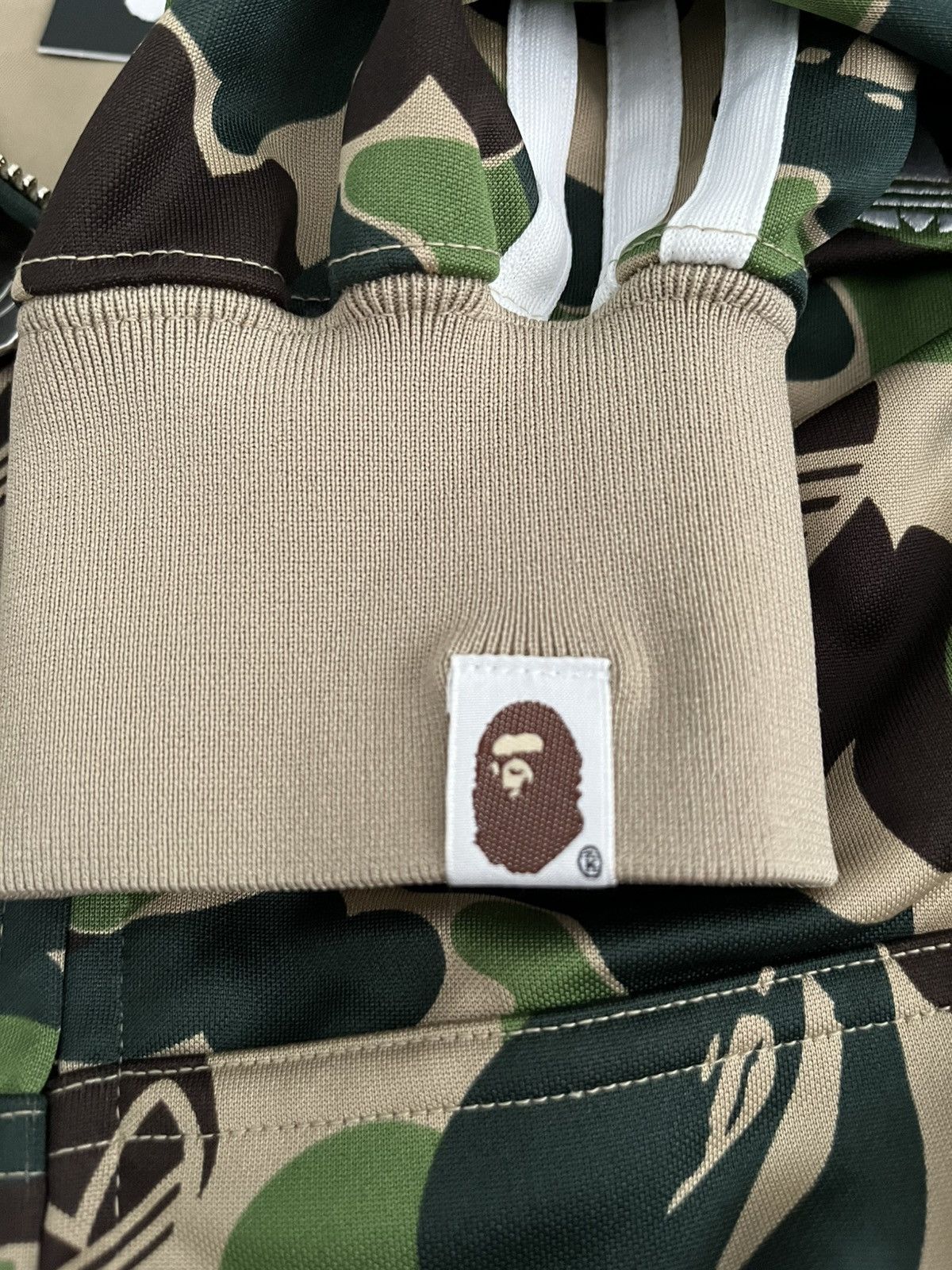 Adidas × Bape Camo Shark Full Zip Hoodie Size US XL / EU 56 / 4 - 8 Thumbnail