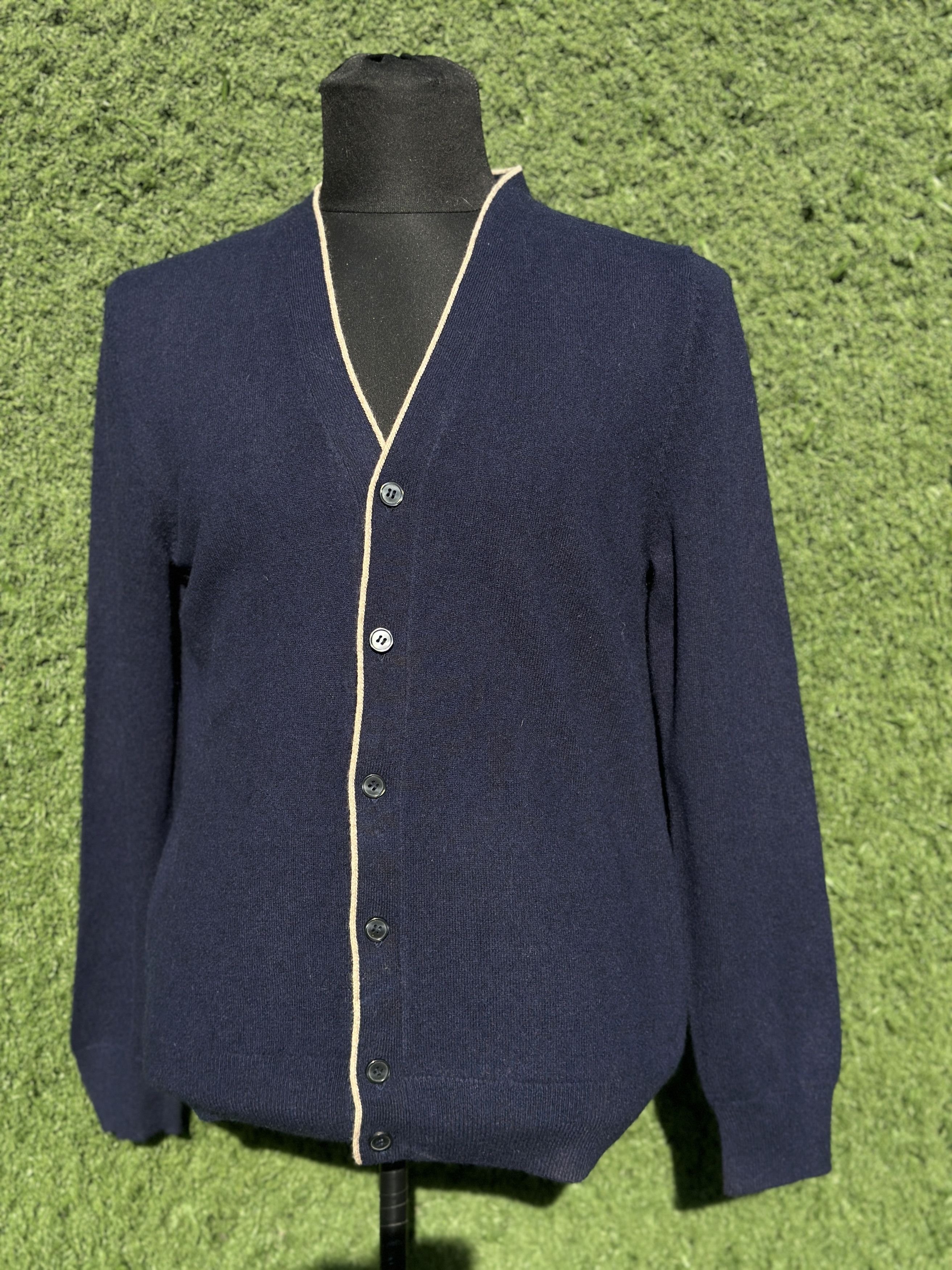 Iris von Arnim IRIS VON ARNIM 100% Cashmere V Neck Cardigan Sweater Size M Size M / US 6-8 / IT 42-44 - 10 Thumbnail