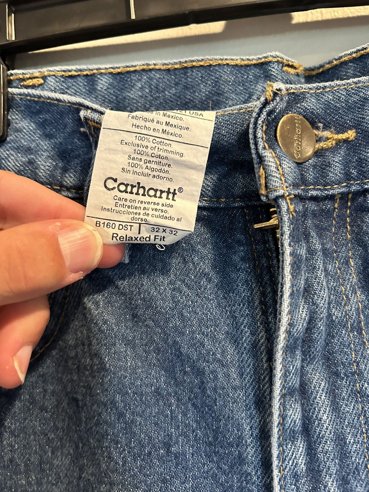 Carhartt × Vintage Carhartt relaxed fit denim 32x32 Size US 32 / EU 48 - 5 Thumbnail