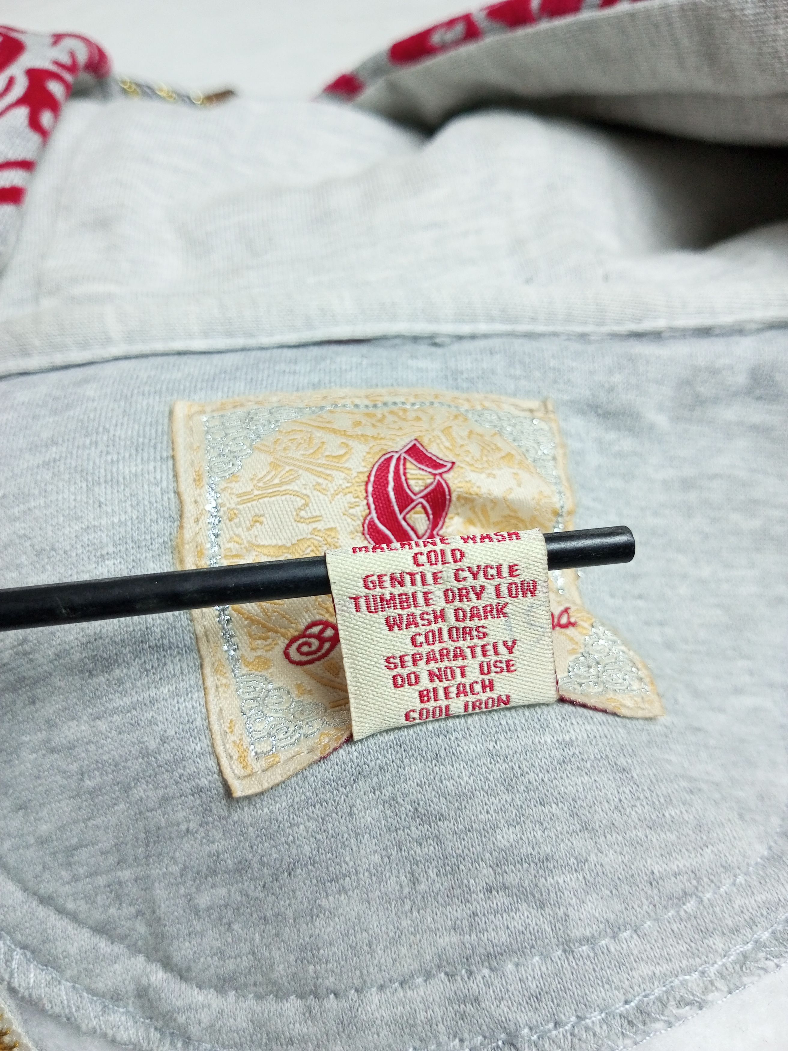 Japanese Brand 🔥CRAZY🔥 Y2K KANJI JEANS JPN TRADISIONAL ART EMBROIDERY Size US XL / EU 56 / 4 - 24 Thumbnail