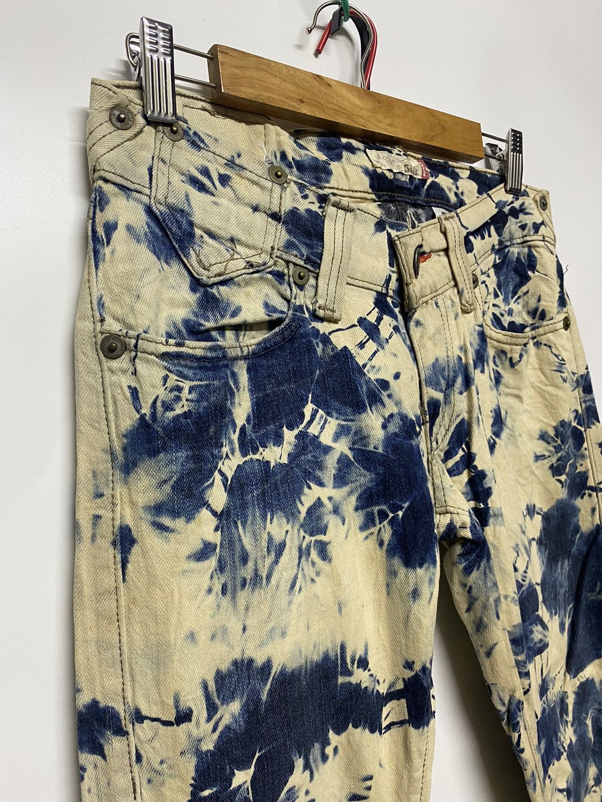 Levi's × Levi's Vintage Clothing Vintage Levis 504 Slouch Jeans Distressed Pants Sz 30 Size 30" / US 8 / IT 44 - 9 Thumbnail