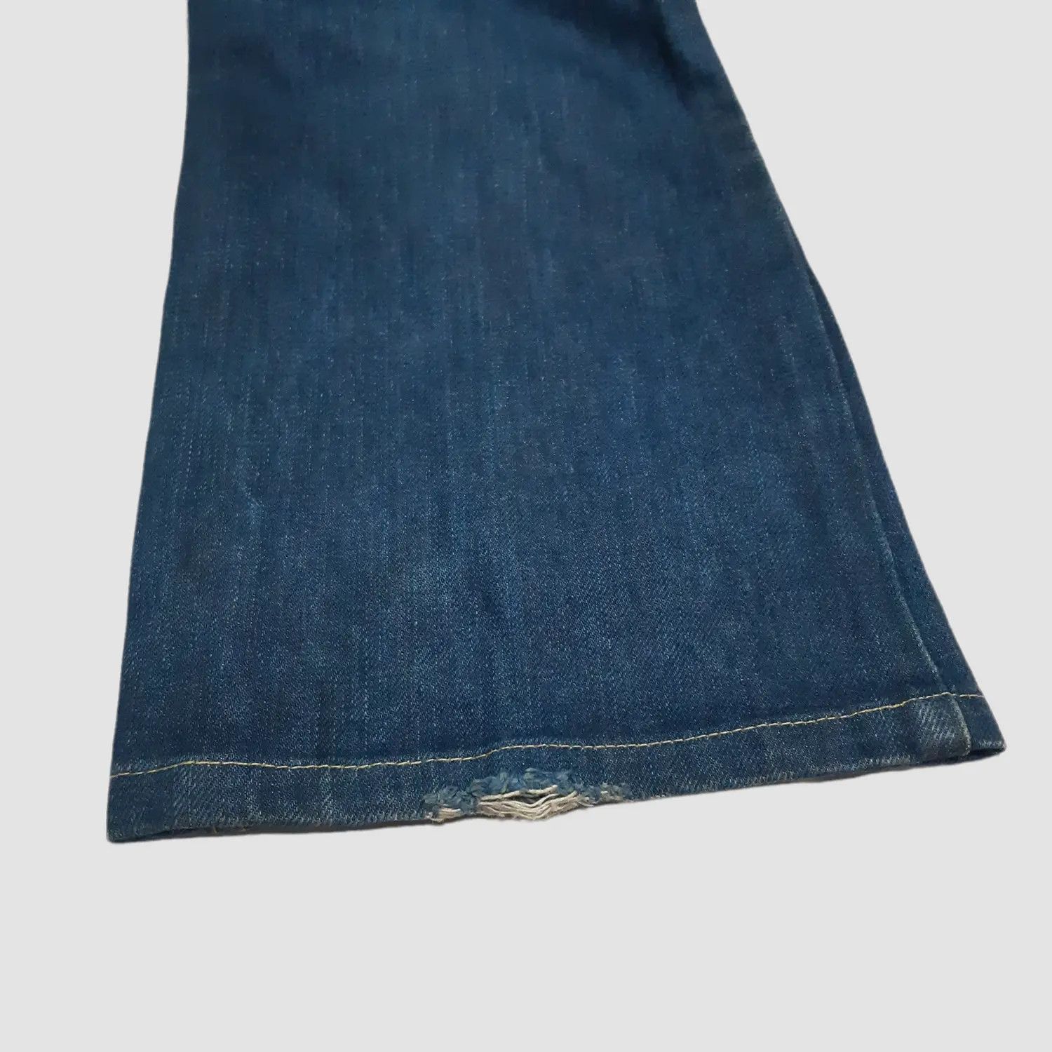 Hysteric Glamour Hysteric Glamour Ozone Rocks Bionix 90s Flare Rigid Denim Size 25" / US 0 / IT 36 - 12 Thumbnail