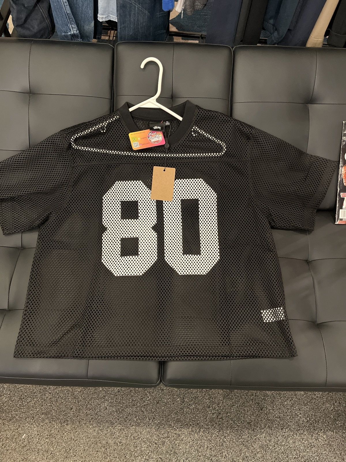 Stussy Brand new stussy cropped jersey Size US XL / EU 56 / 4 - 1 Thumbnail