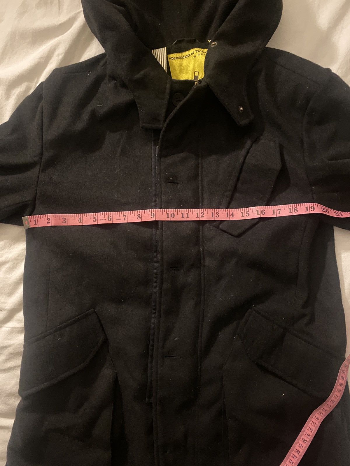 Descendant of Thieves Descendant of Thieves Black Hooded Parka Size US S / EU 44-46 / 1 - 6 Thumbnail