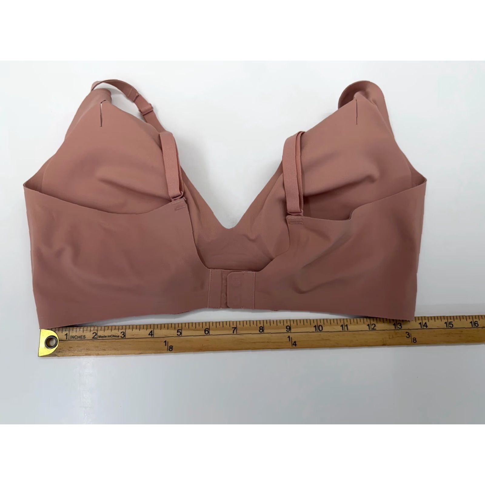 Pinko Unbranded Womens Bra XL Pink Wireless Padded T-Shirt bra Adjustable Strap Soft Size ONE SIZE - 5 Thumbnail