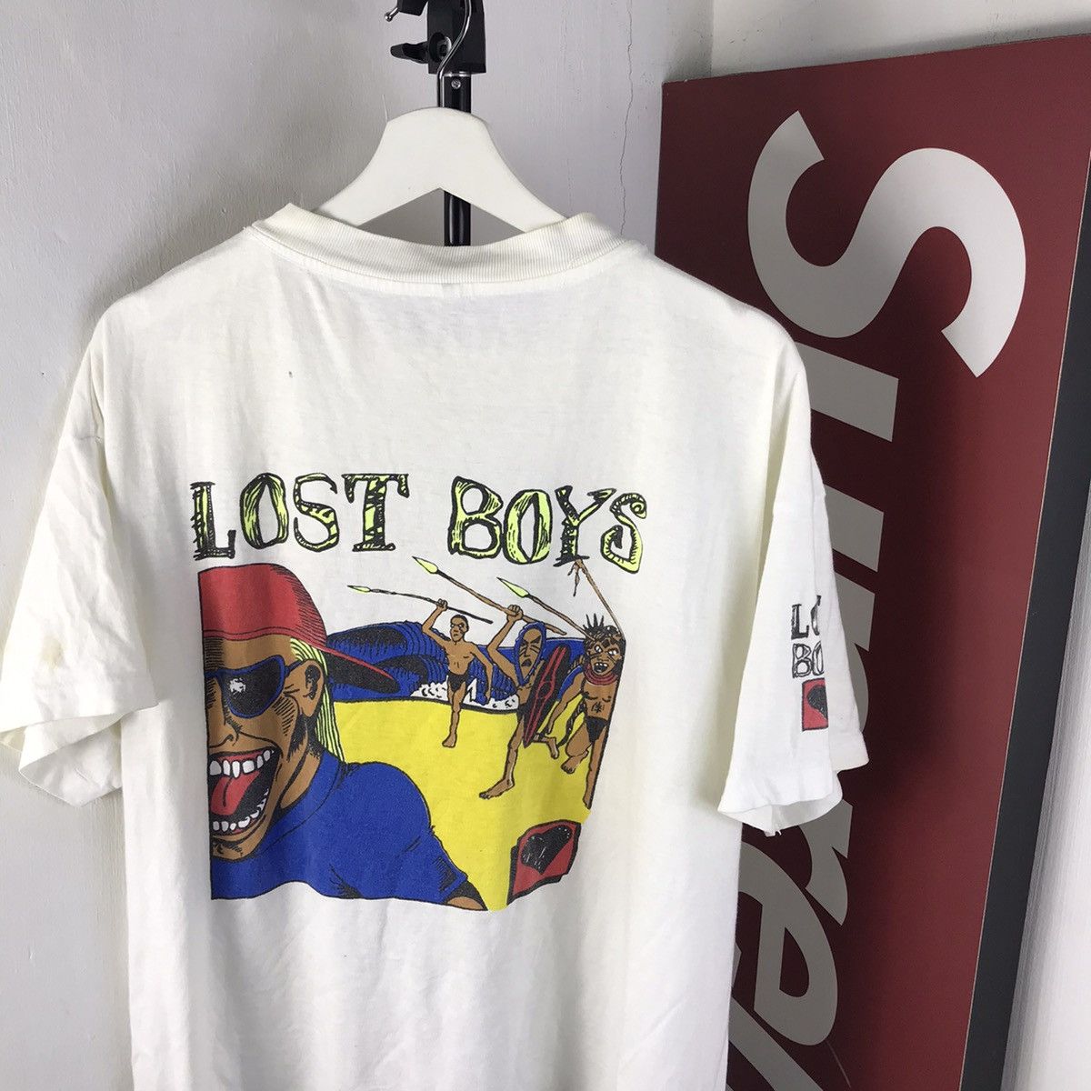 Art Comes First VINTAGE THE LOST BOYS MOVIE Kozik art promo SHIRT Size US L / EU 52-54 / 3 - 3 Thumbnail