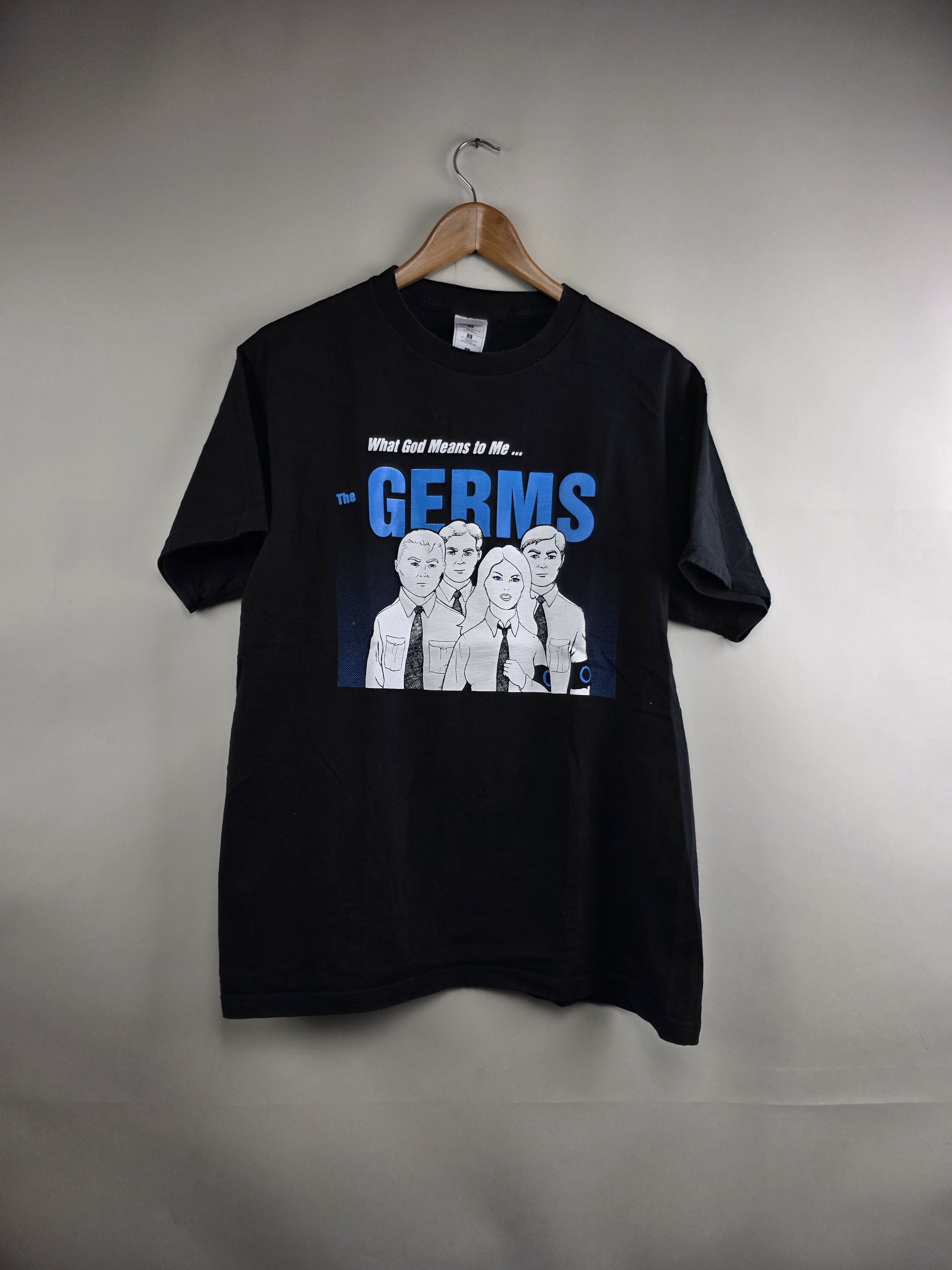 Band Tees × Vintage 90s The Germs Punk Band L 21" 27.5" Size US L / EU 52-54 / 3 - 5 Thumbnail