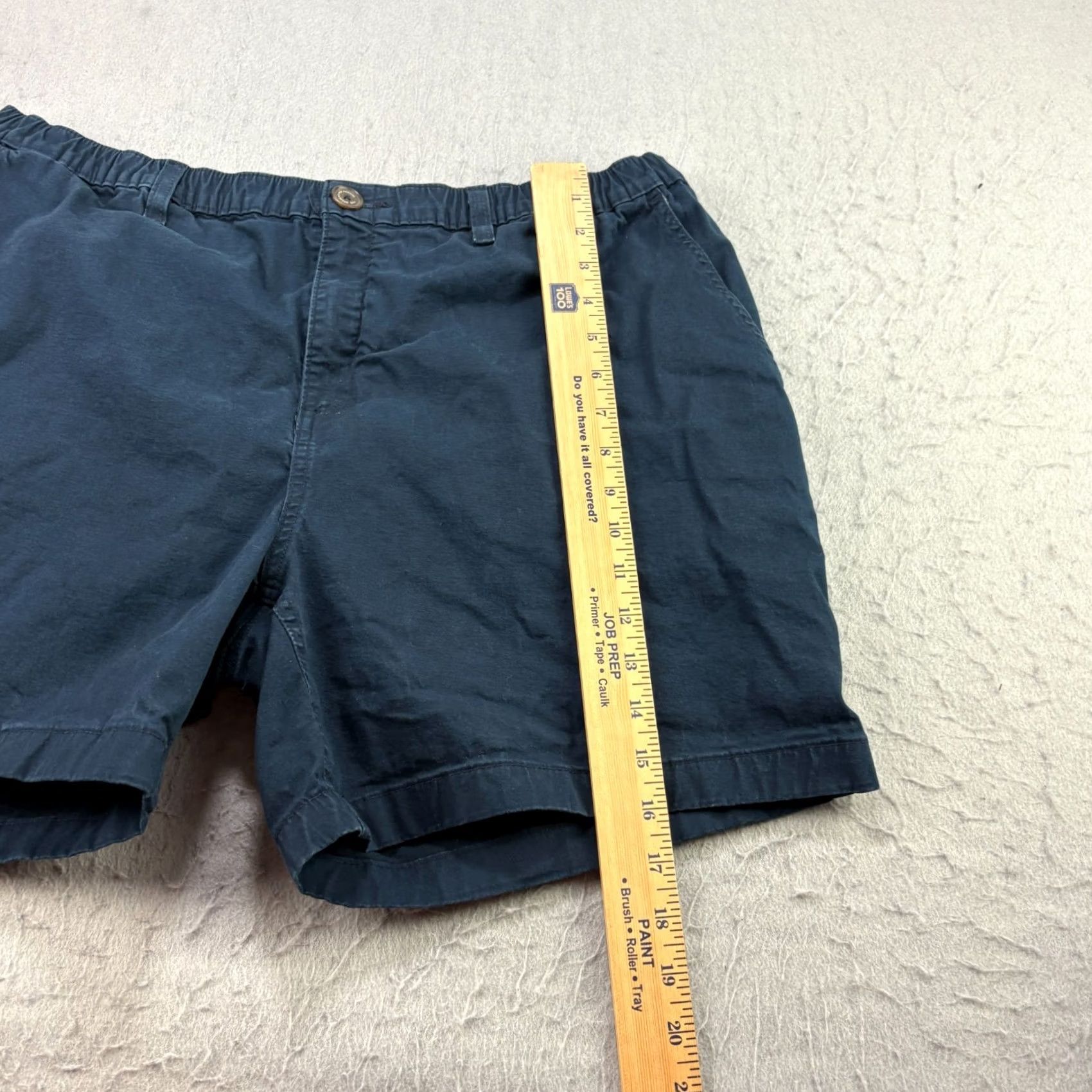 Chubbies Chubbies Shorts Mens 2XL Blue Chino The Khakinators Above Knee Preppy Stretch Shirt/Bottom? (Note: No new info) Size US 34 / EU 50 - 7 Thumbnail