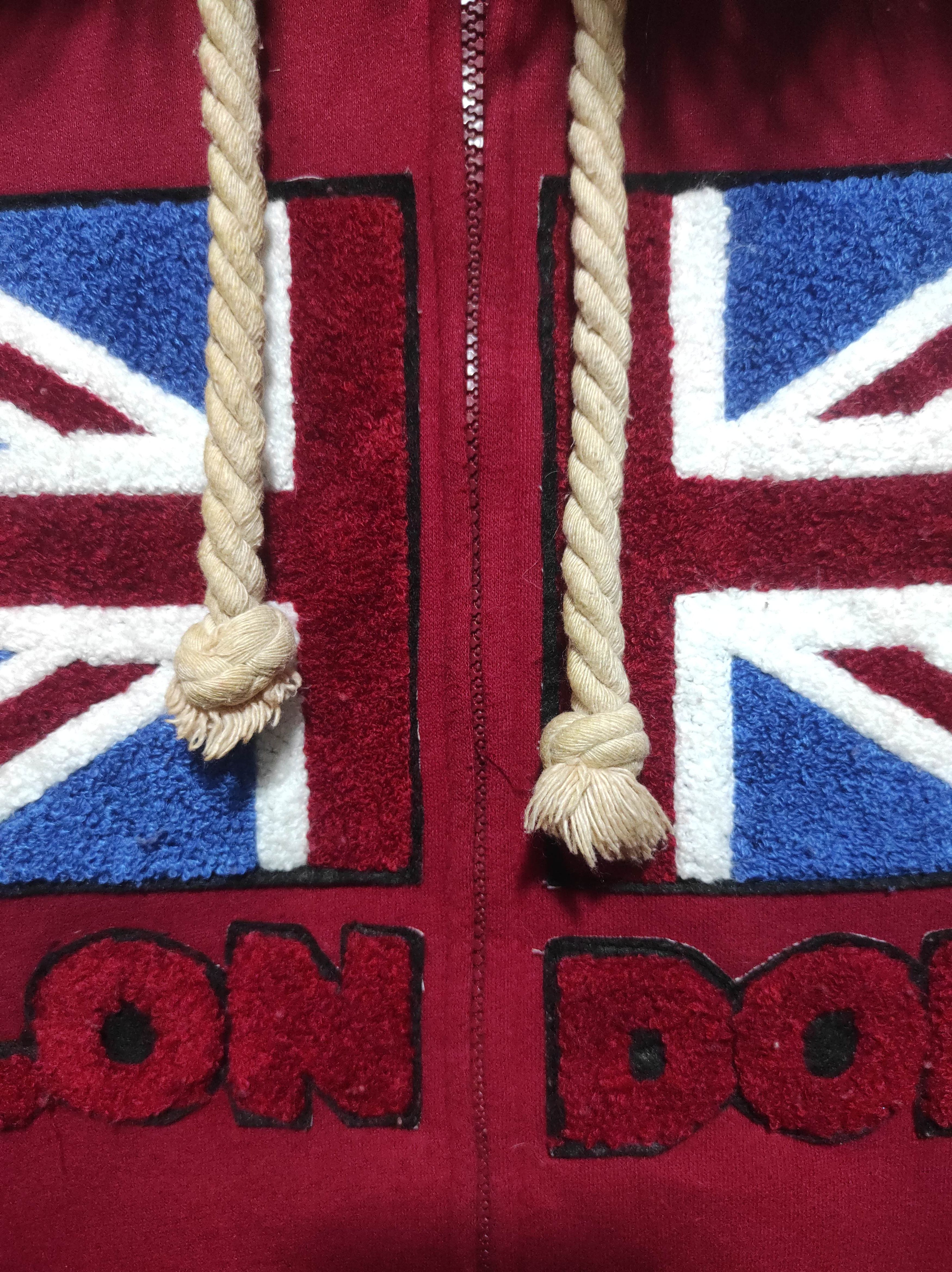 If Six Was Nine London Flag Zip Fur Hoodie IfSixWasNine LGB style Size US S / EU 44-46 / 1 - 4 Thumbnail