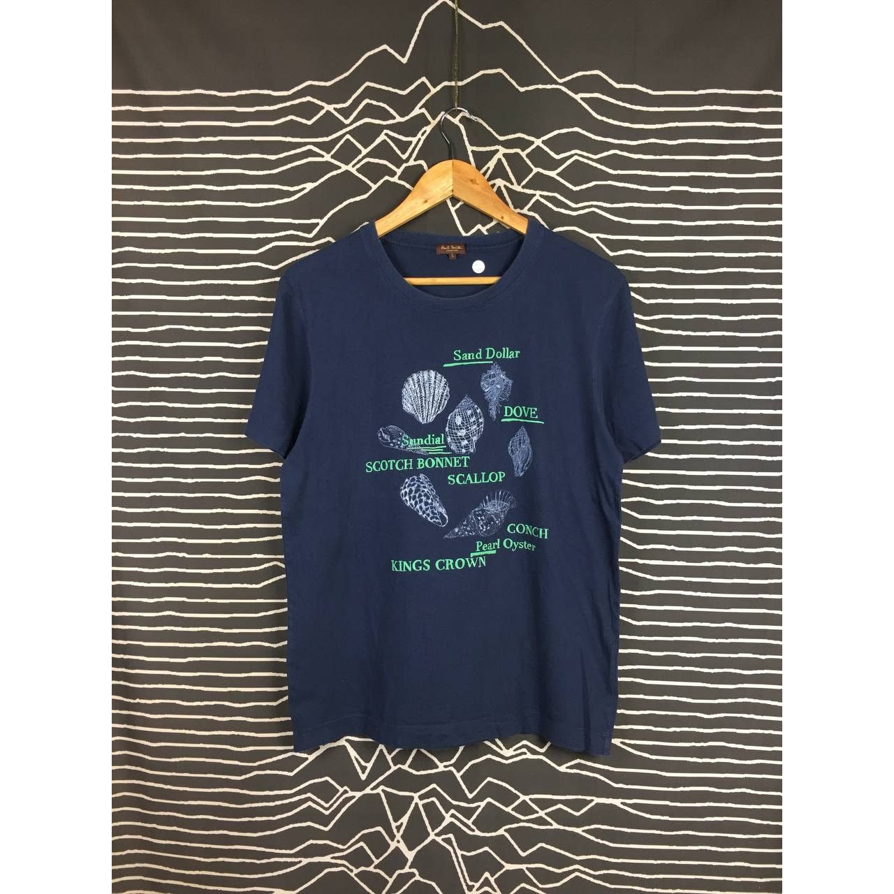 Paul Smith × Vintage Paul Smith Collection Coastal Nautical Shell Graphic Tee Size US M / EU 48-50 / 2 - 2 Thumbnail