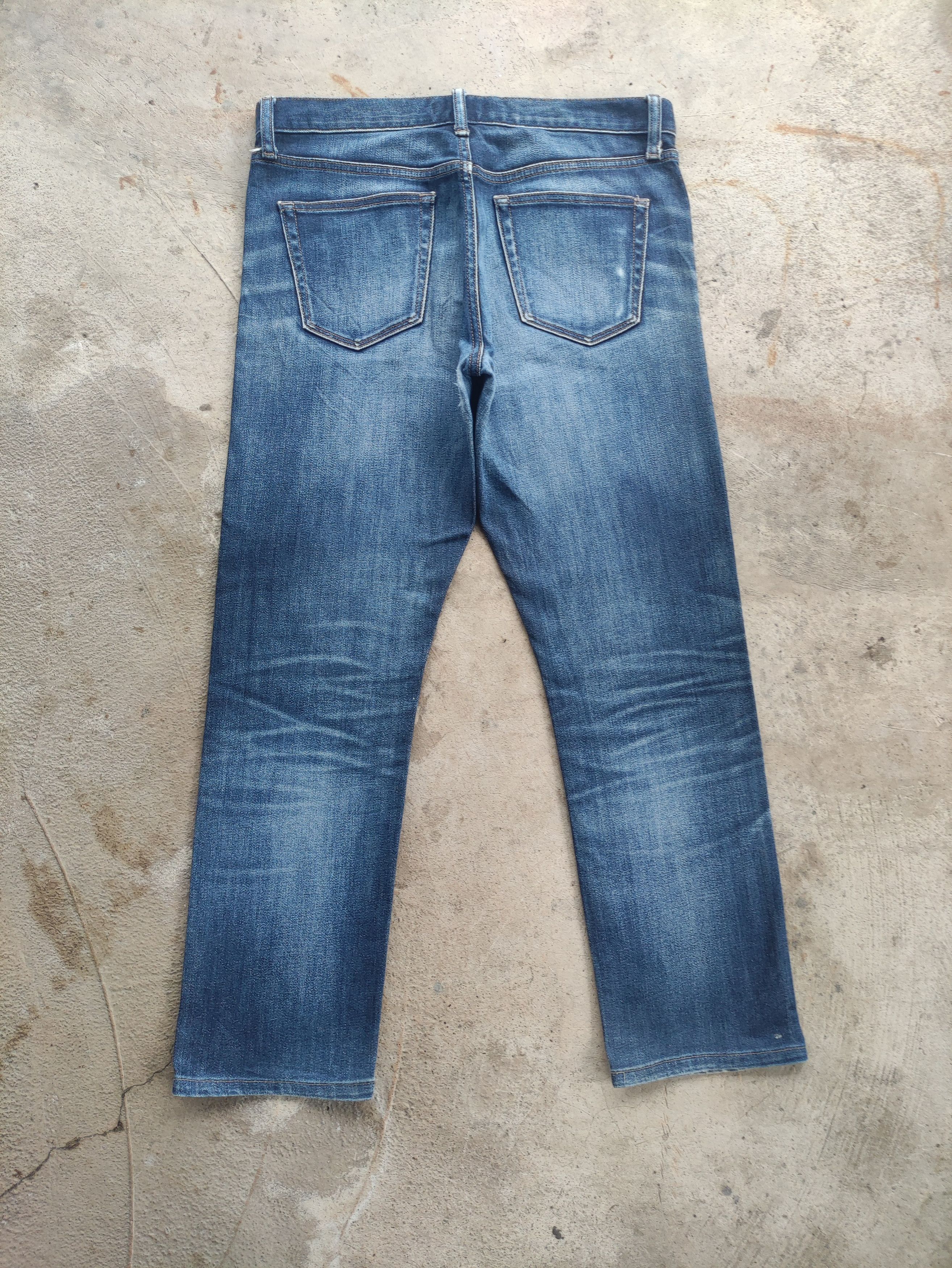 Japanese Brand Vintage Japanese Jean Distressed Fader Denim Pants Size US 34 / EU 50 - 7 Thumbnail