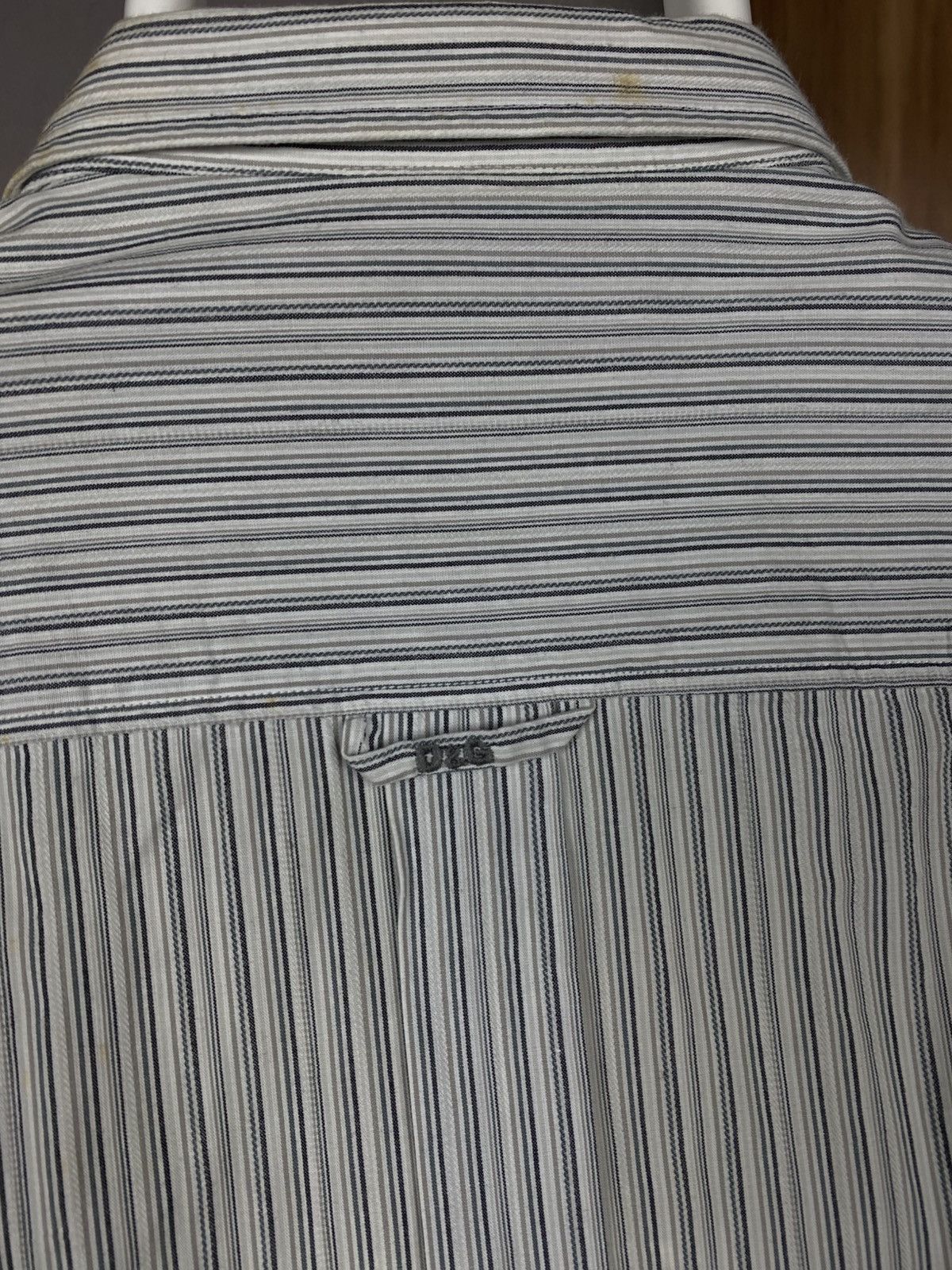 Dolce & Gabbana 🍇Vintage 90s Shirt Button Up Dolce & Gabbanas Striped Tee🍇 Size US M / EU 48-50 / 2 - 15 Thumbnail