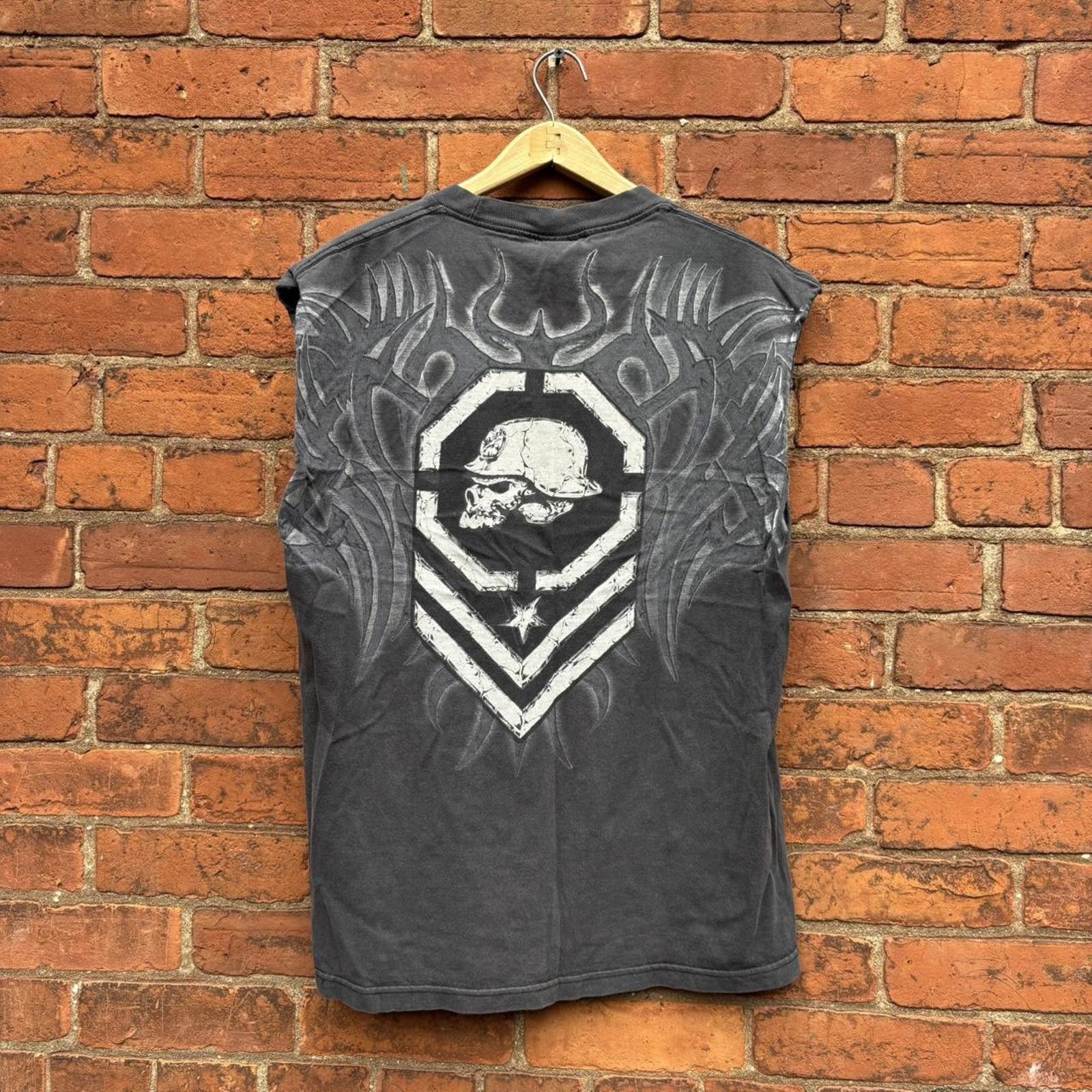 Metal Mulisha Vintage metal Mulisha cut off tank top 00s L Size US L / EU 52-54 / 3 - 4 Thumbnail