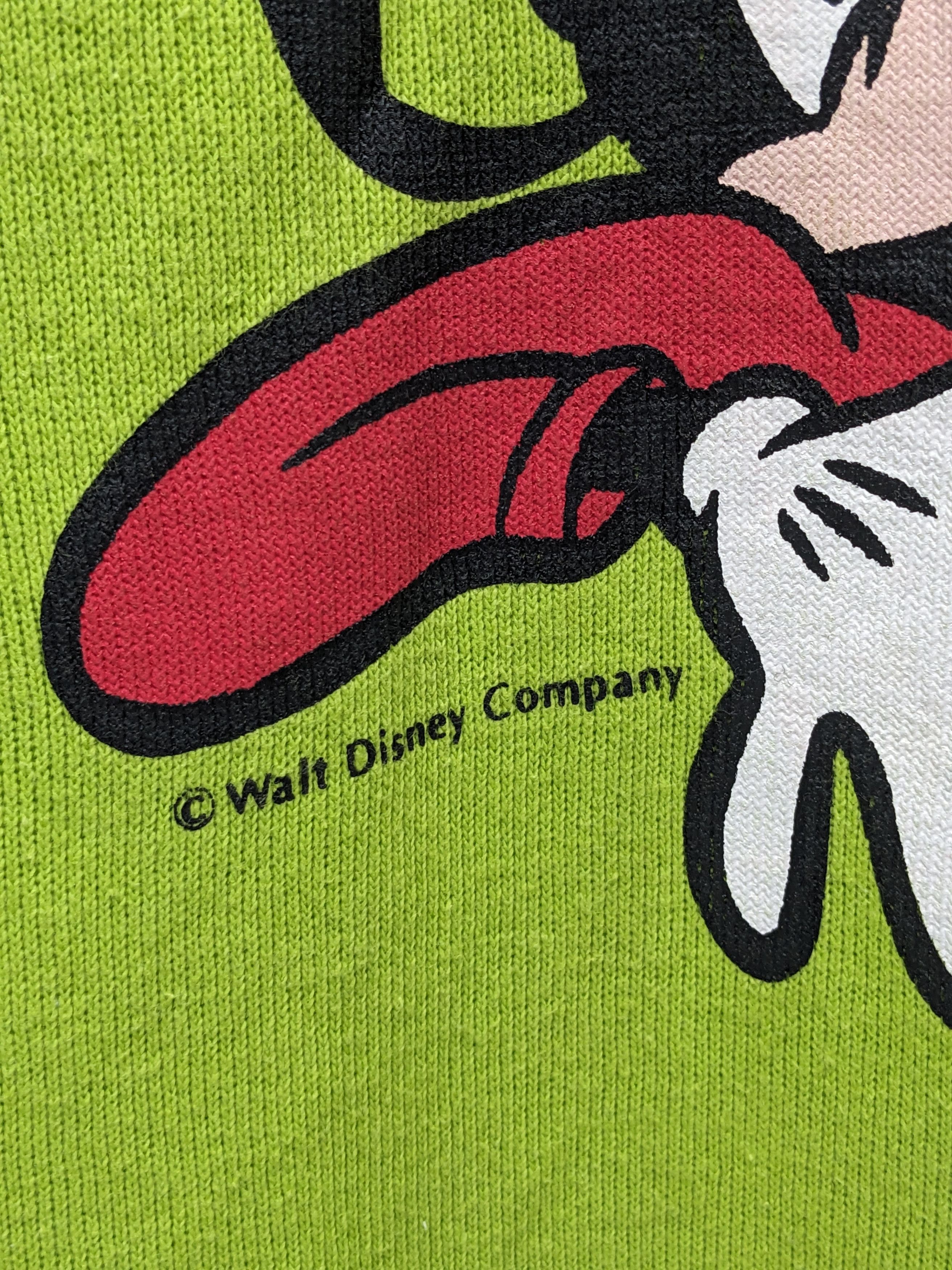 Cartoon Network Vintage Disney Goofy Falling Graphic Raglan Sweatshirt Size US M / EU 48-50 / 2 - 4 Thumbnail