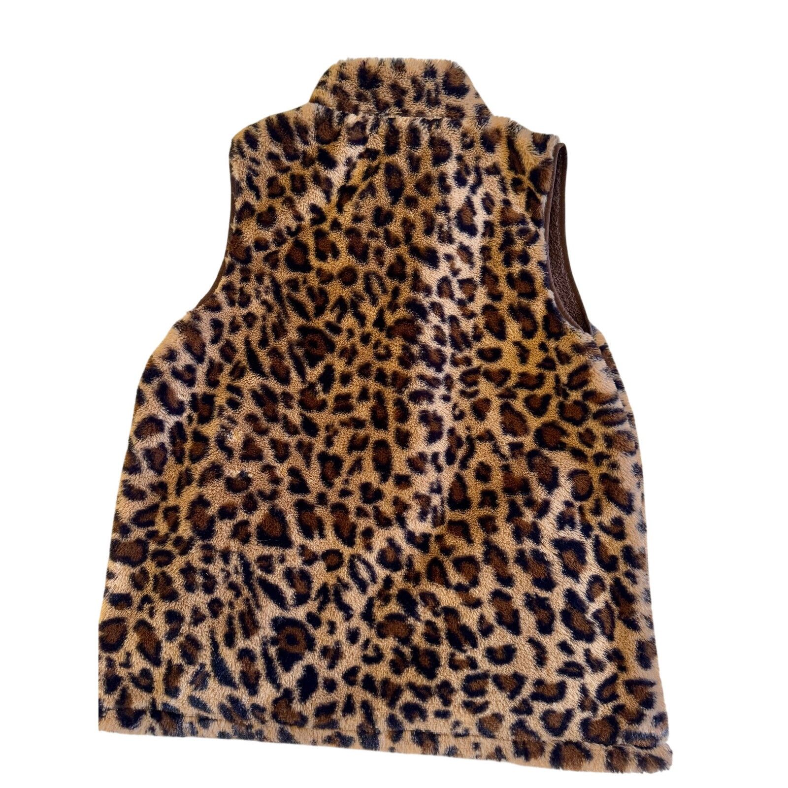 Other Zesica Leopard Fur Zip-Up Vest with Pockets | Size Large Size L / US 10 / IT 46 - 5 Thumbnail
