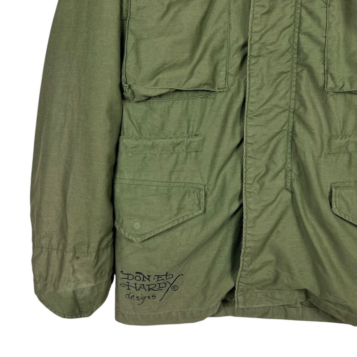 Ed Hardy Vintage Ed Hardy Alpha Industries M 65 Field Jacket Size US S / EU 44-46 / 1 - 5 Thumbnail