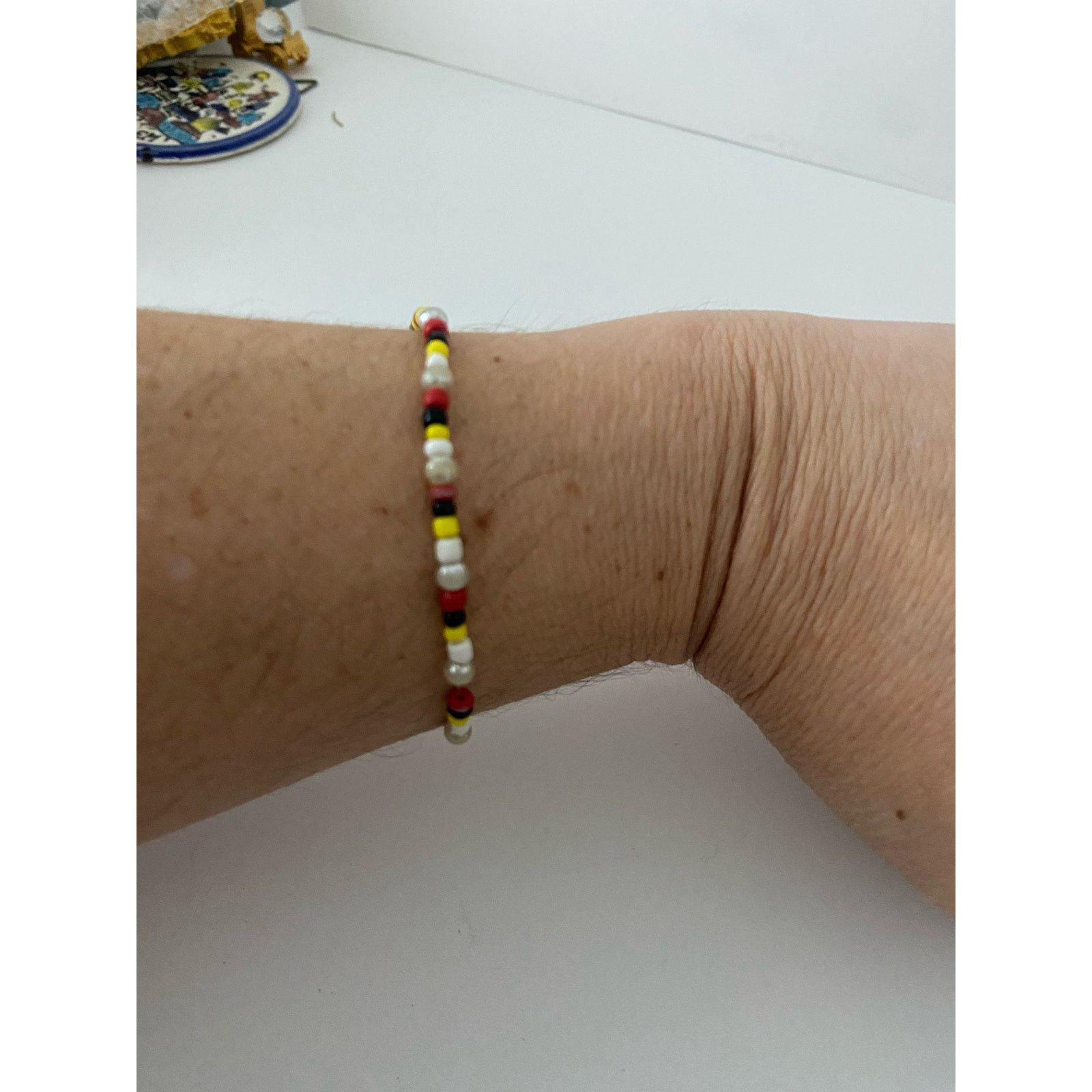 Handmade Handmade colorful beaded bracelet Size ONE SIZE - 1 Thumbnail