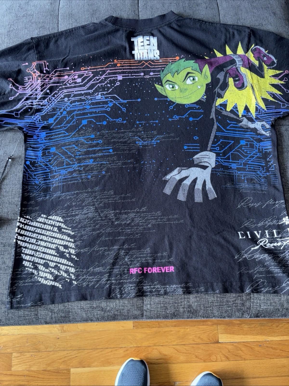 Civil Regime Civil Regime x Teen Titans Beast Boy Size Large NWT Size US L / EU 52-54 / 3 - 2 Thumbnail
