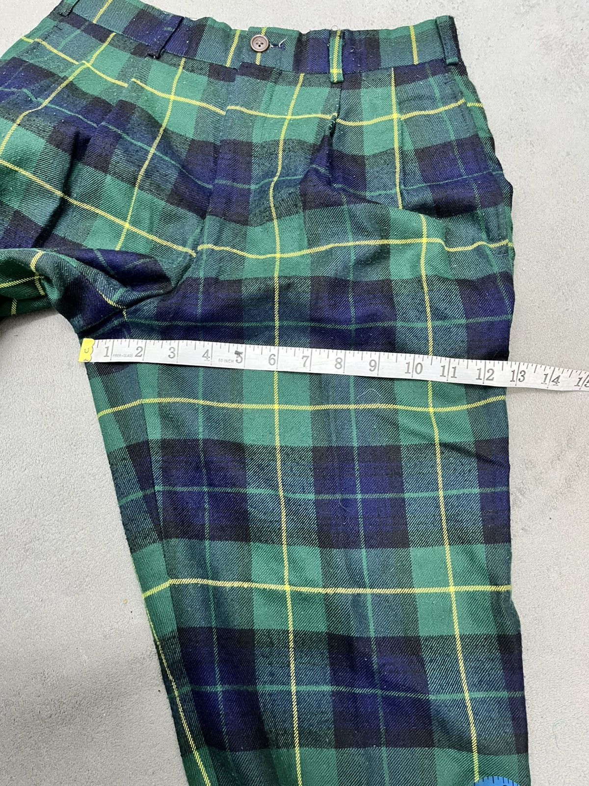Beams Plus × Japanese Brand ARCHIVE🔥BEAMS WOOL TARTANS PANTS Size 27" / US 4 / IT 40 - 15 Thumbnail