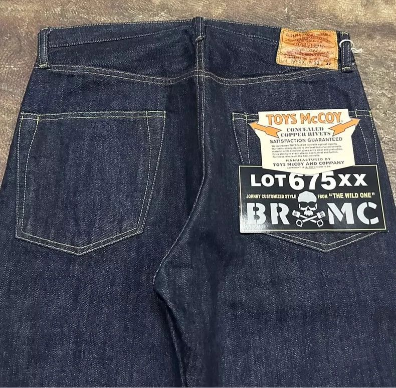 The Real McCoy's The REAL McCOY'S LOT 675XX High Waisted Loose Straight Deni Size US 32 / EU 48 - 2 Thumbnail