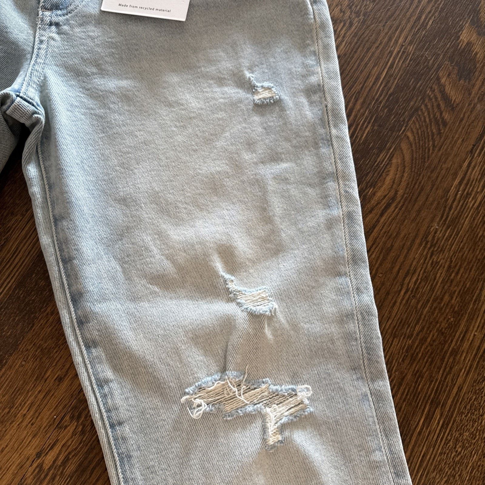 Pistola Pistola Charlie Straight Leg Jeans High Rise Distressed Hem Size 26" / US 2 / IT 38 - 3 Thumbnail