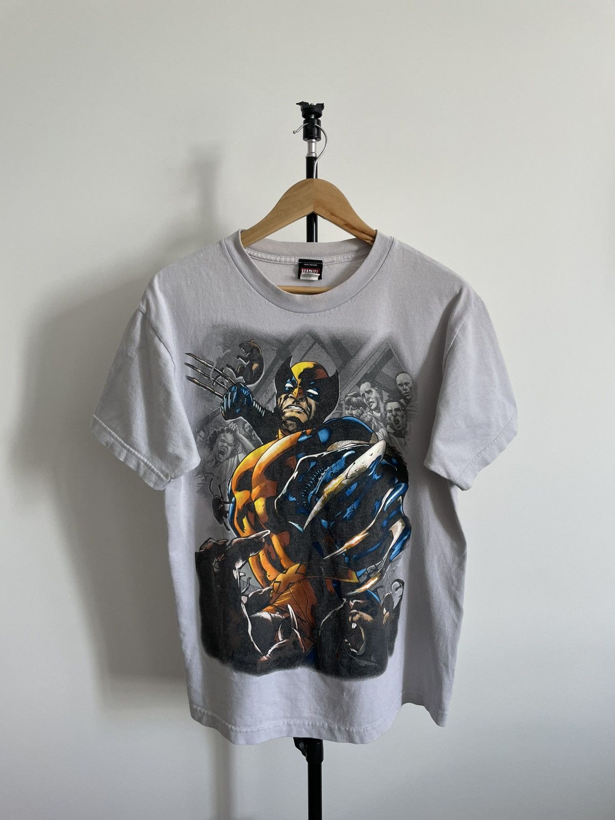 Mad Engine Archive 00’s Mad Engine x Marvel Wolverine Promo T-Shirt Size US M / EU 48-50 / 2 - 1 Thumbnail
