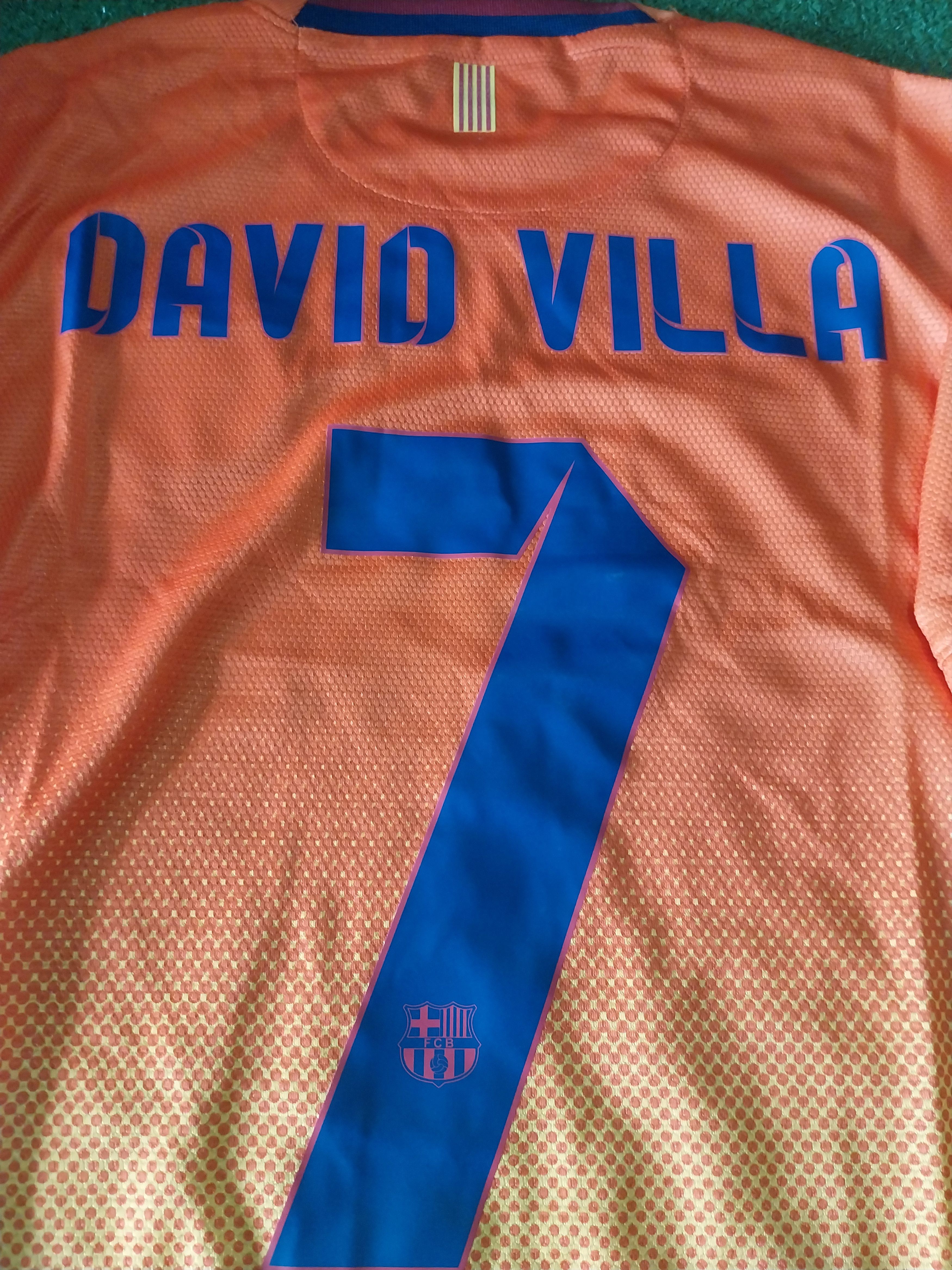 Nike Barcelona away 2012/2013 david villa jersey football Size US S / EU 44-46 / 1 - 13 Thumbnail