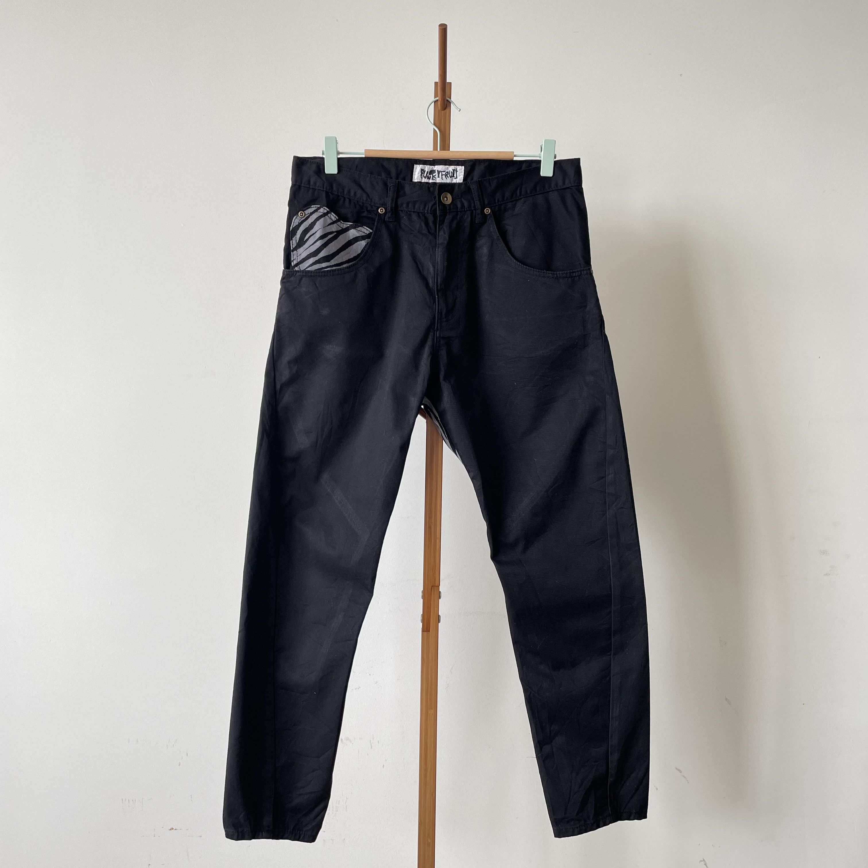 Japanese Brand Funky Fruit Japan Love Pants Size US 28 / EU 44 - 4 Thumbnail