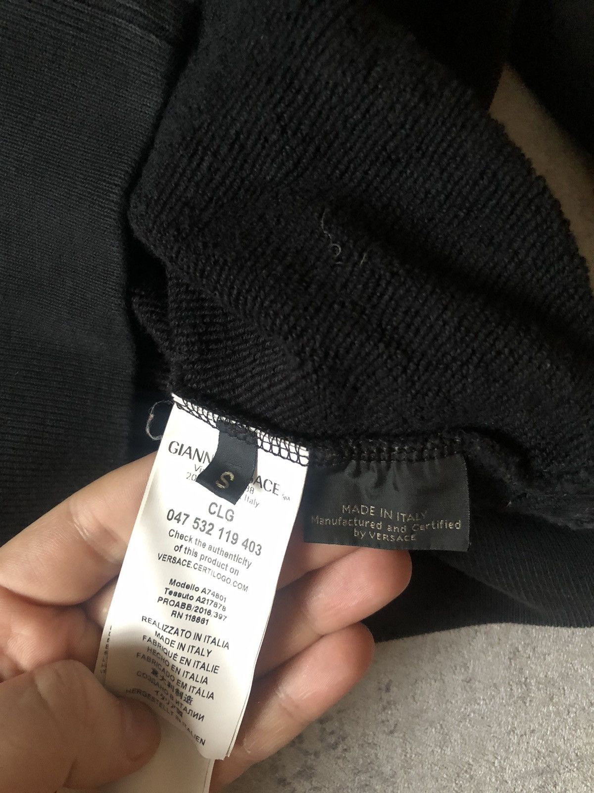 Designer × Versace VERSACE MEDUSA CREWNECK Size US S / EU 44-46 / 1 - 6 Thumbnail