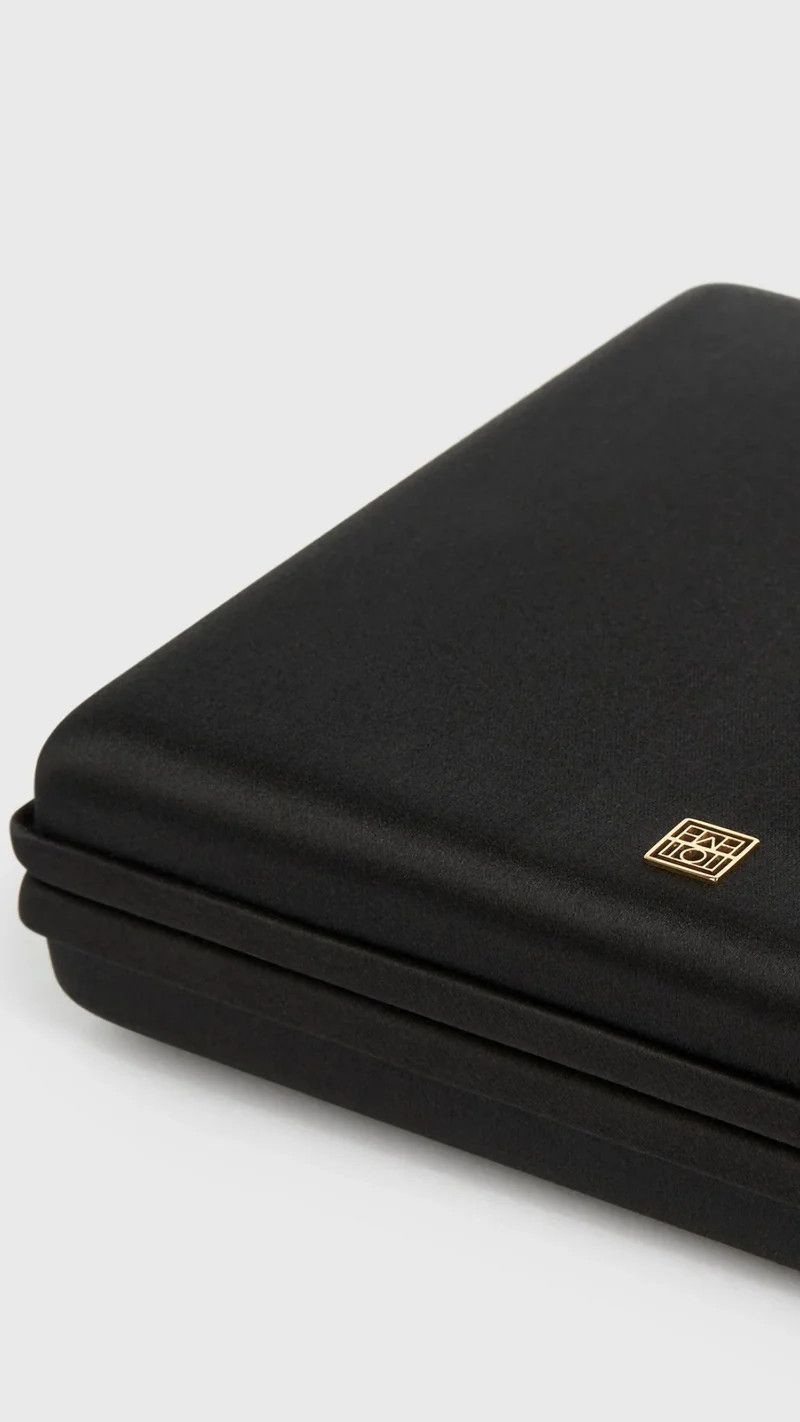 Toteme os11x0326 Size: OS / Satin Box Clutch in Black Size ONE SIZE - 6 Thumbnail