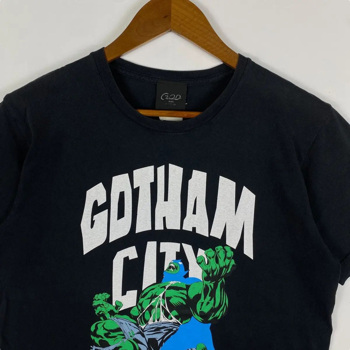 Japanese Brand Japanese Brand G.O.D. Gotham City Batman Graphic Tee Shirt Size US M / EU 48-50 / 2 - 2 Thumbnail