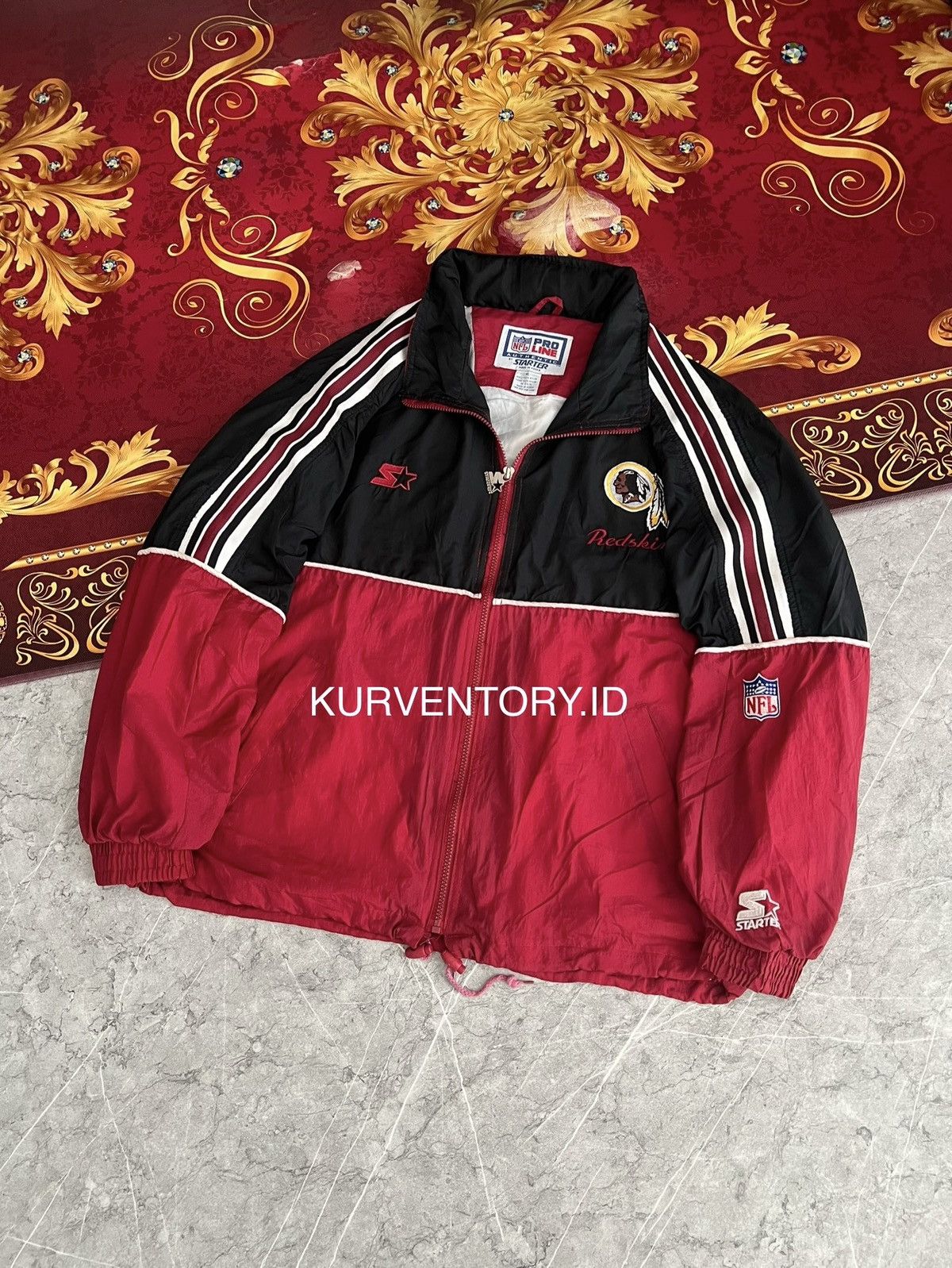 Starter (SOLD OUT) Starter Pro Line NFL Washington Redskins Jacket Size US XL / EU 56 / 4 - 2 Thumbnail