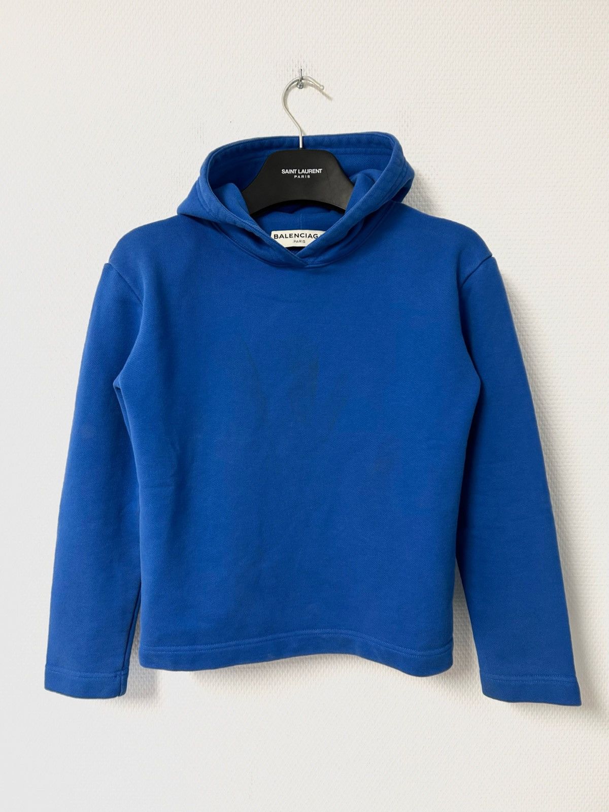 Balenciaga SS2016 Shoulder Pad Shrunk Fit Hoodie Size US XS / EU 42 / 0 - 1 Thumbnail