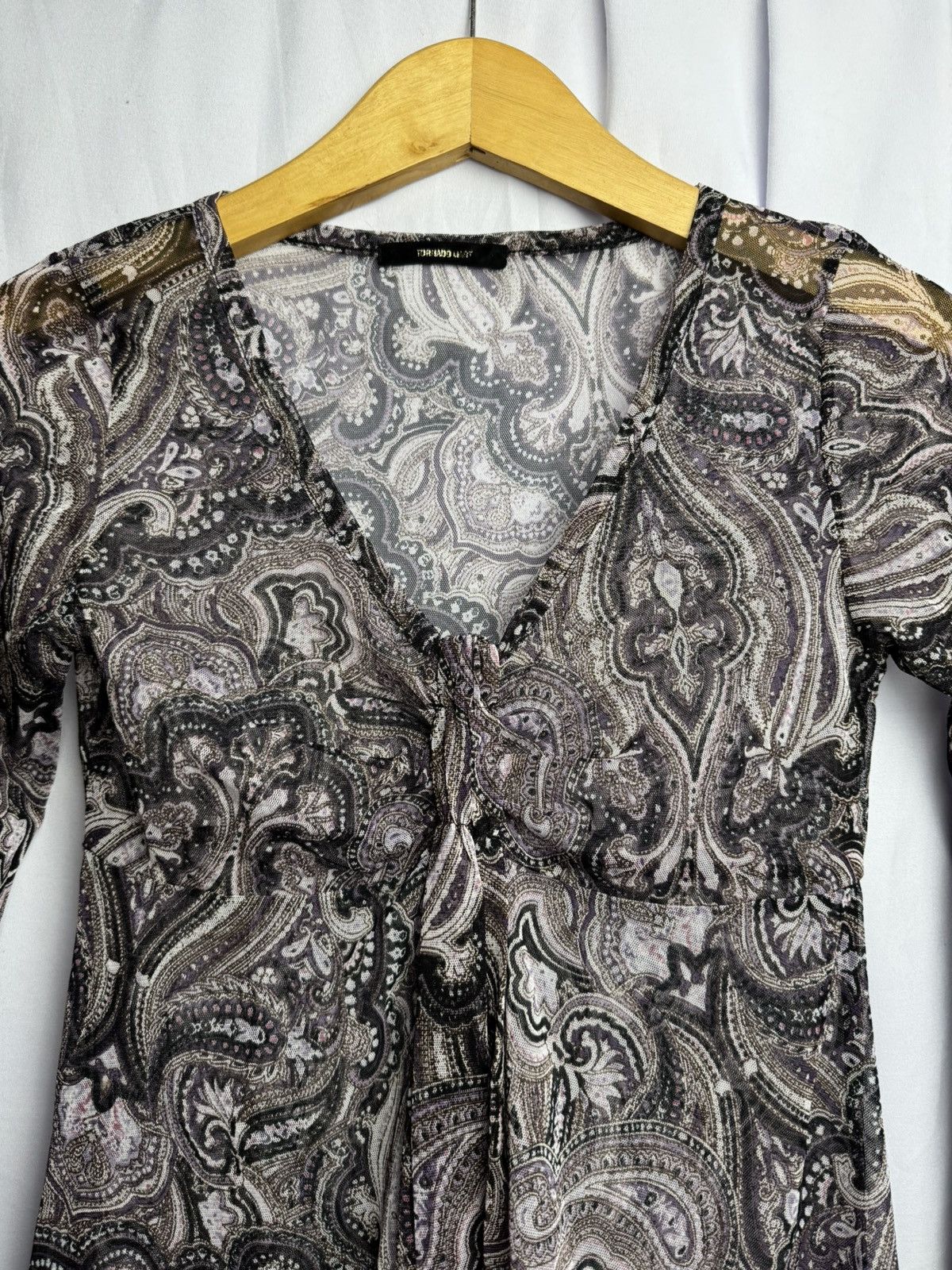Hysteric Glamour × Japanese Brand × Tornado Mart Tornado Mart Paisley Women Size M / US 6-8 / IT 42-44 - 3 Thumbnail