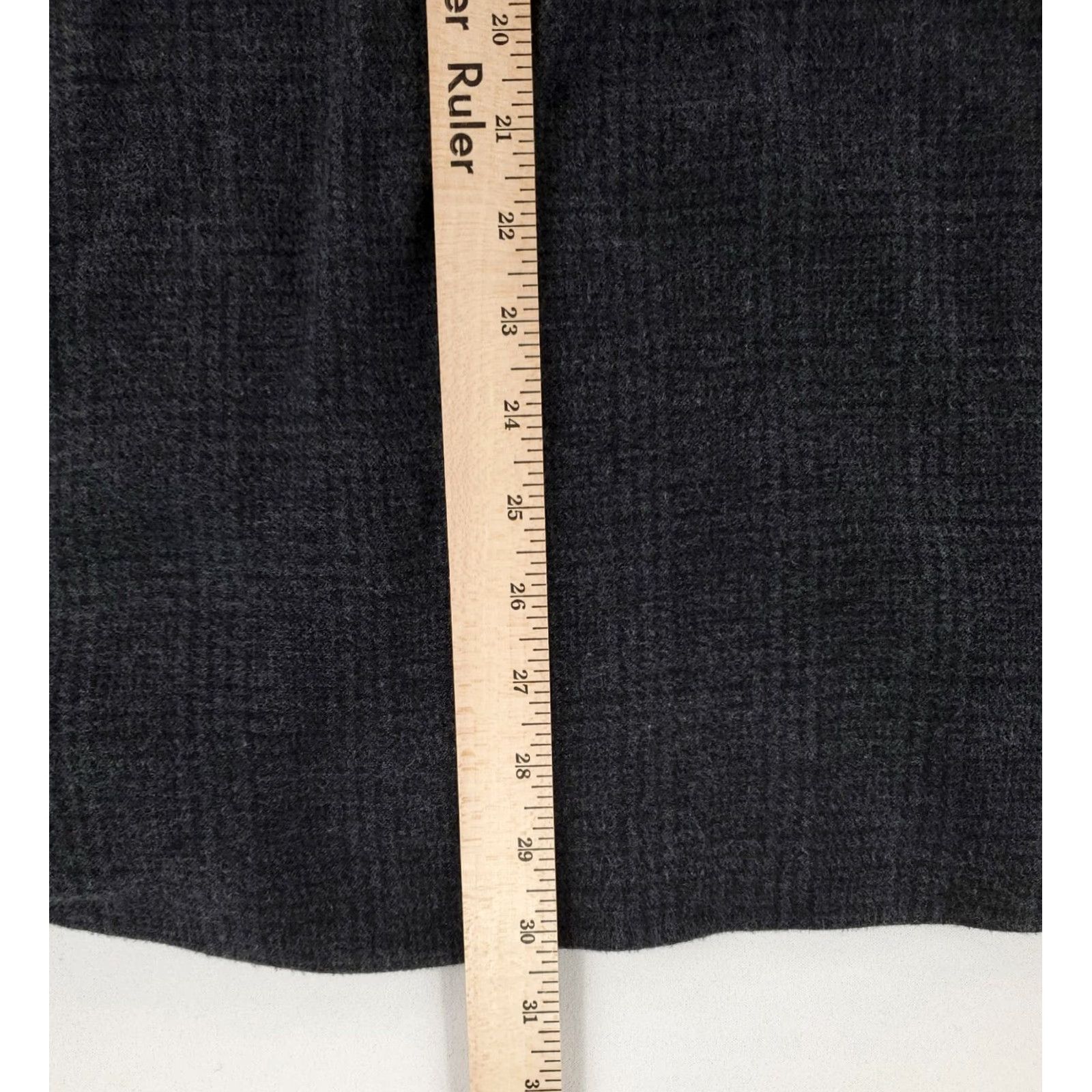 Billy Reid Billy Reid Shirt Flannel Dark Gray Long Sleeve Made Italy Mens L Size US L / EU 52-54 / 3 - 5 Thumbnail